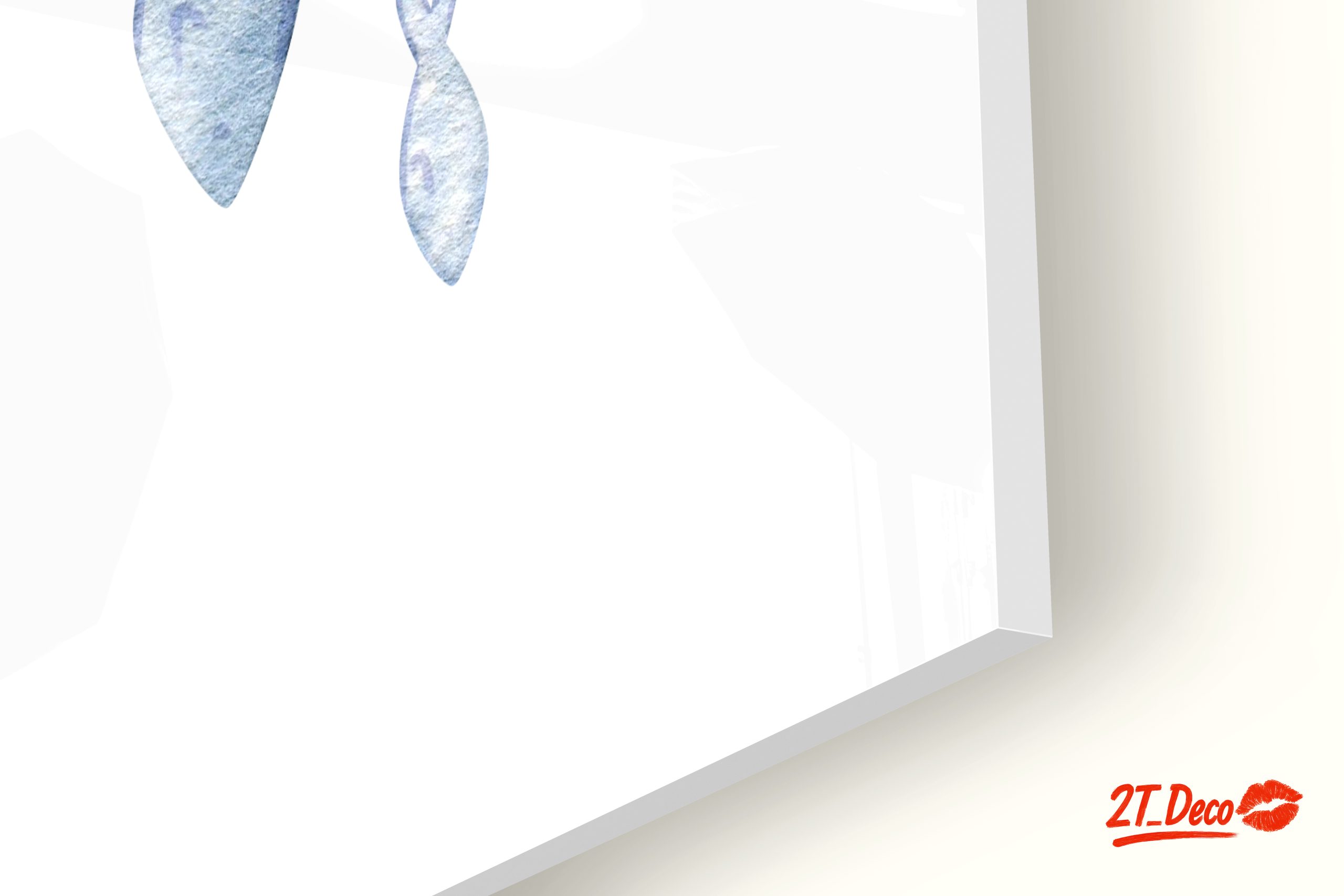 Serene Watercolor Fish Artwork - Image 9