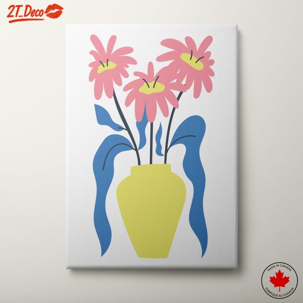 Stylized Floral Arrangement Art 3