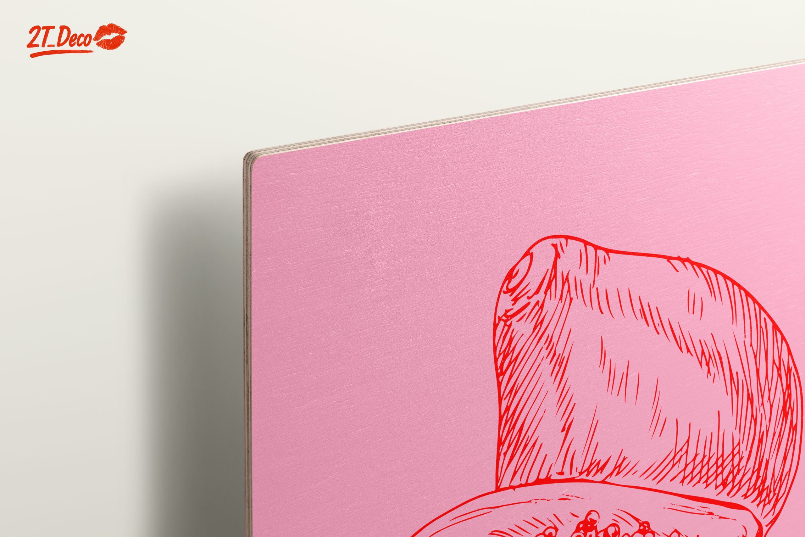 Abstract Papaya Artwork for Modern Spaces - Image 15