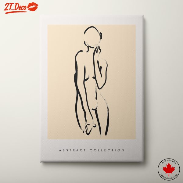 Stylized Abstract Figure Art Collection