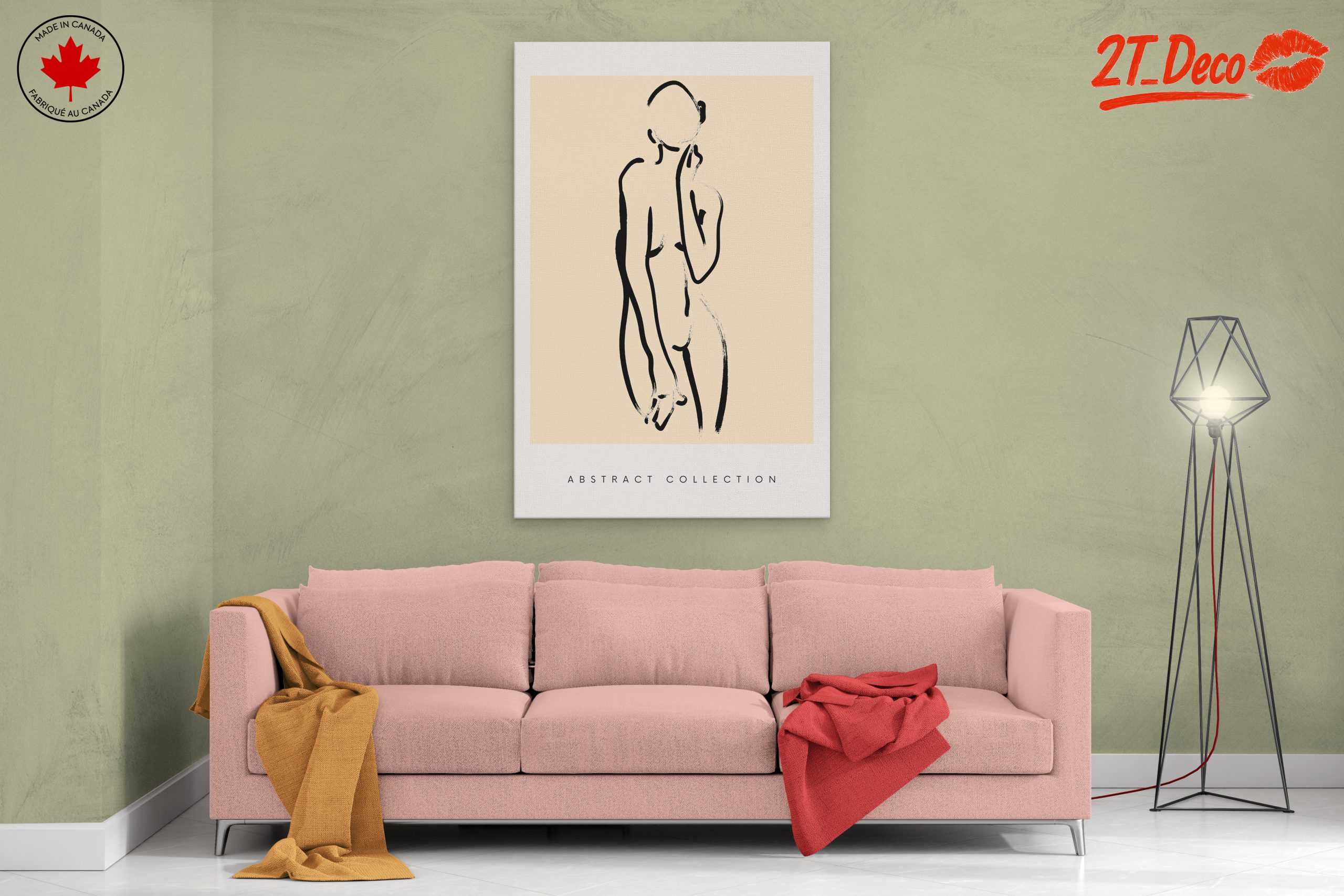Stylized Abstract Figure Art Collection - Image 2
