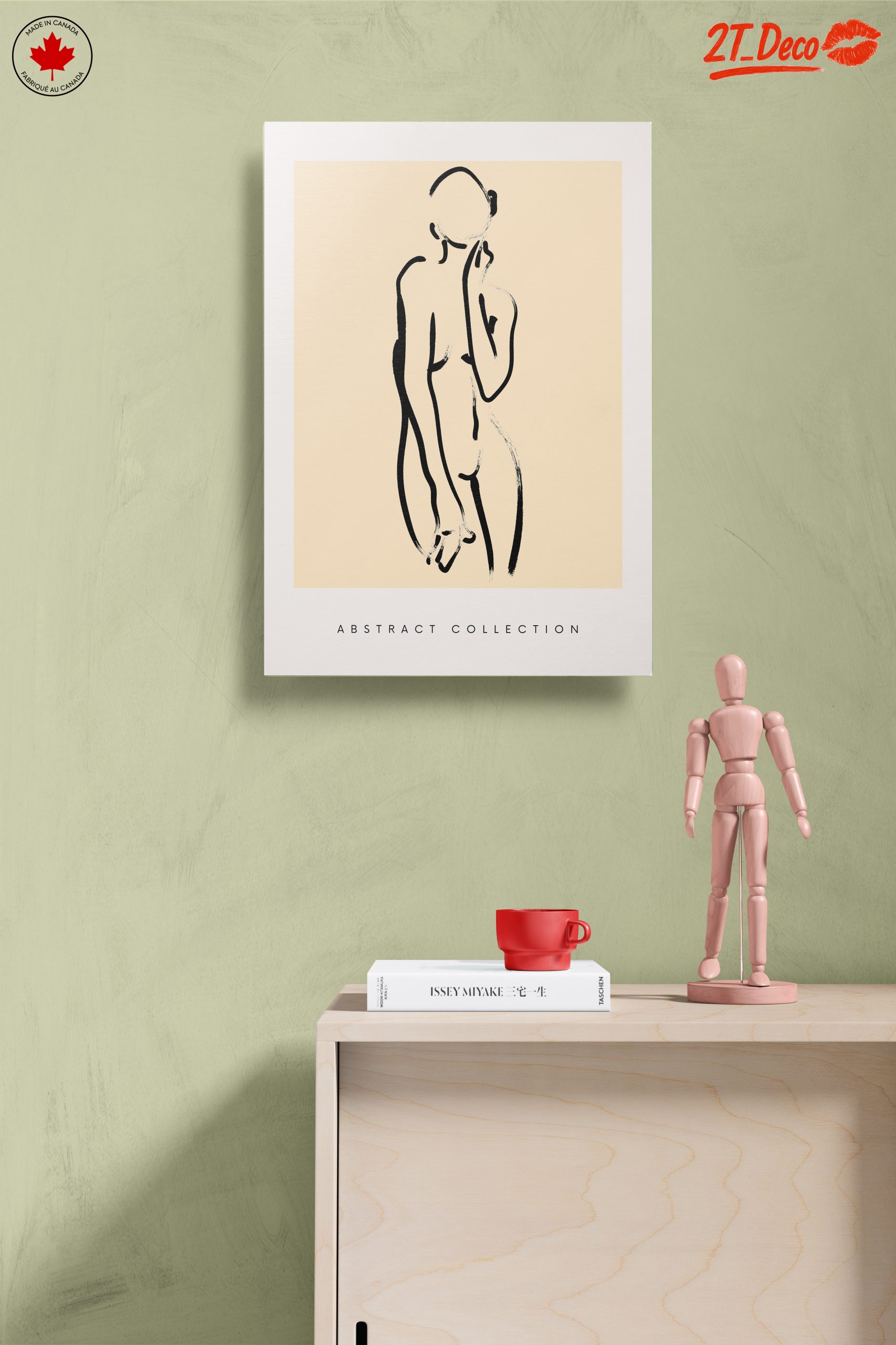Stylized Abstract Figure Art Collection - Image 14