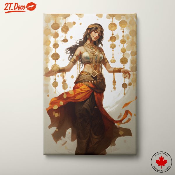 Elegant Cultural Figure Art