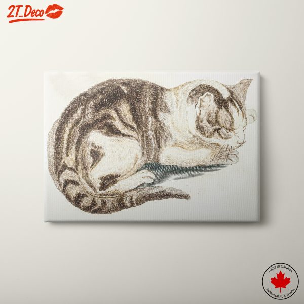Artistic Representation of a Cat