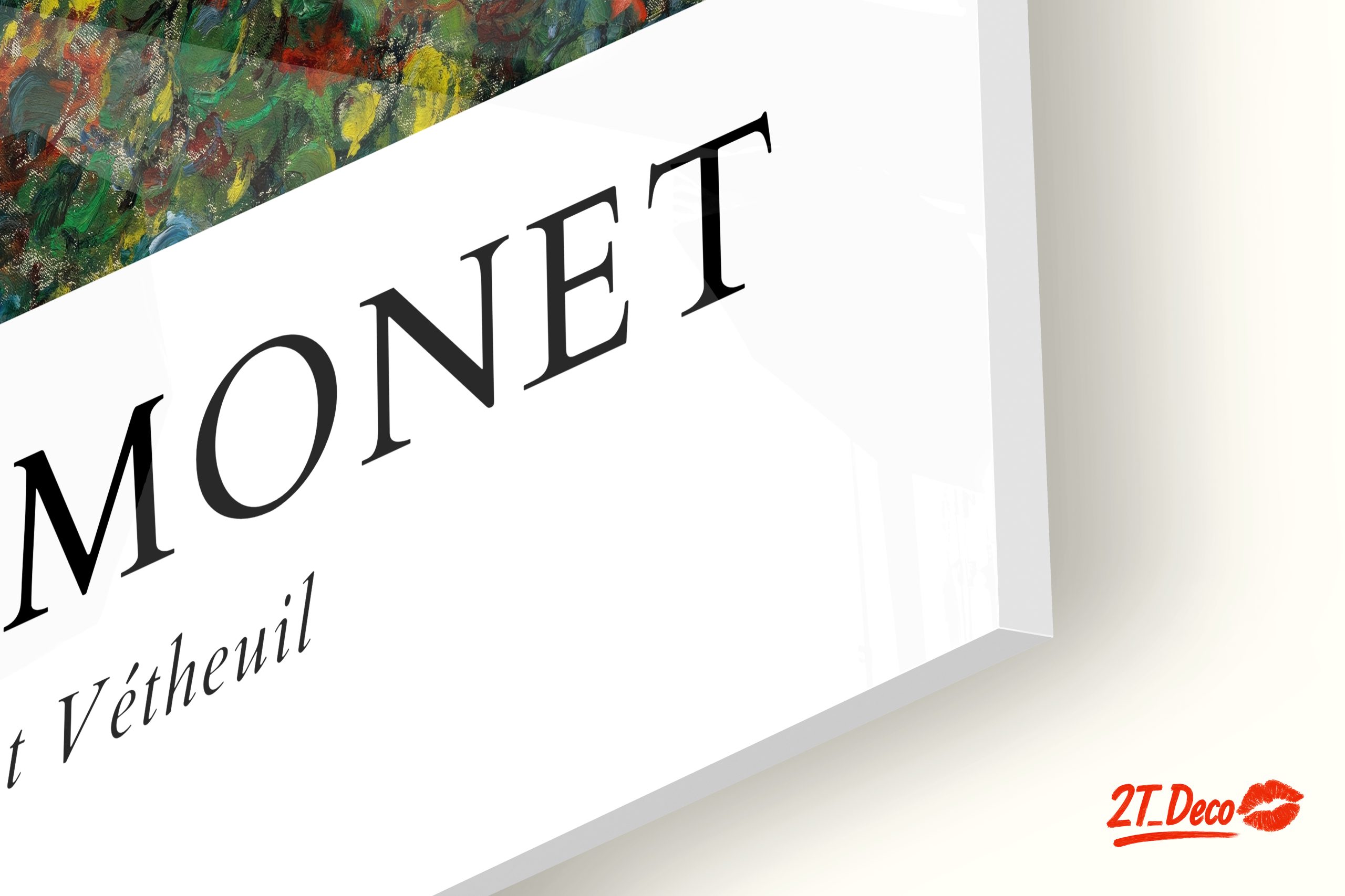 Claude Monet Flower Beds at Vetheuil Art - Image 9