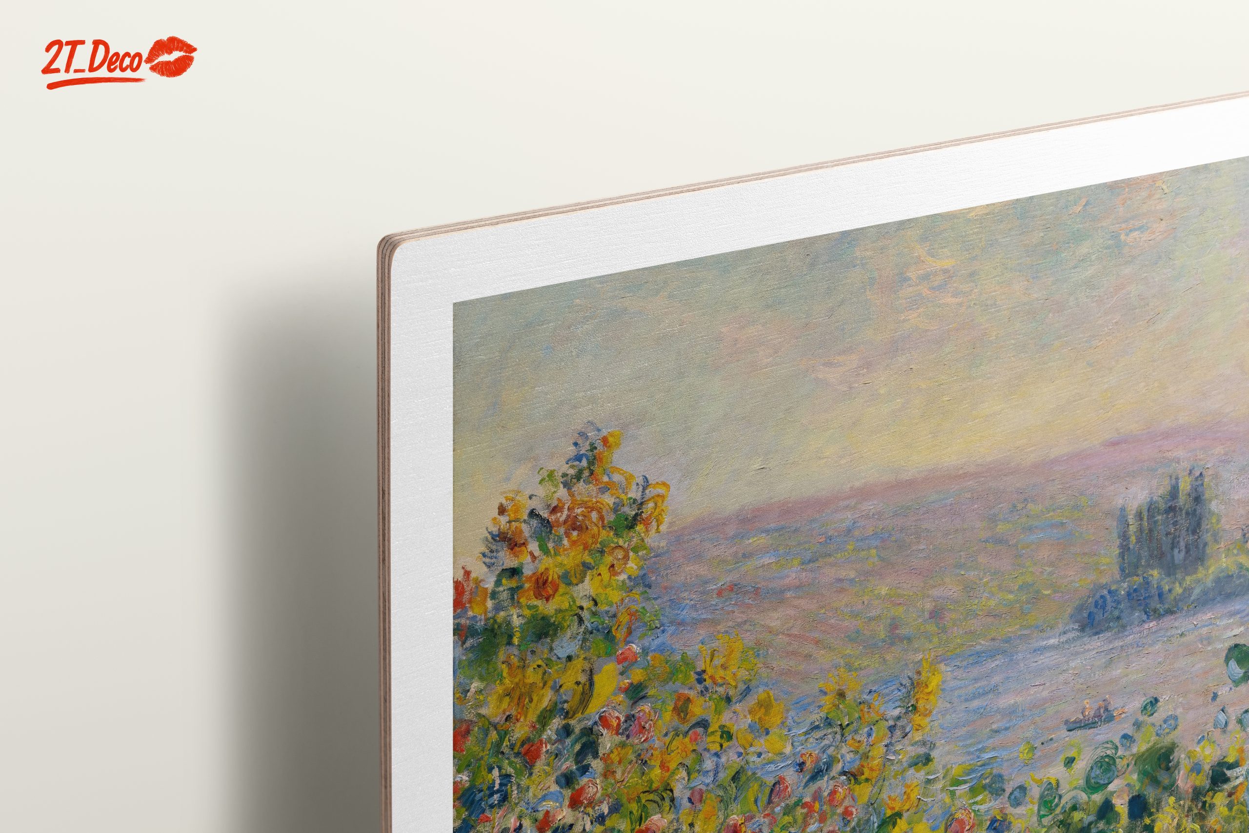 Claude Monet Flower Beds at Vetheuil Art - Image 15