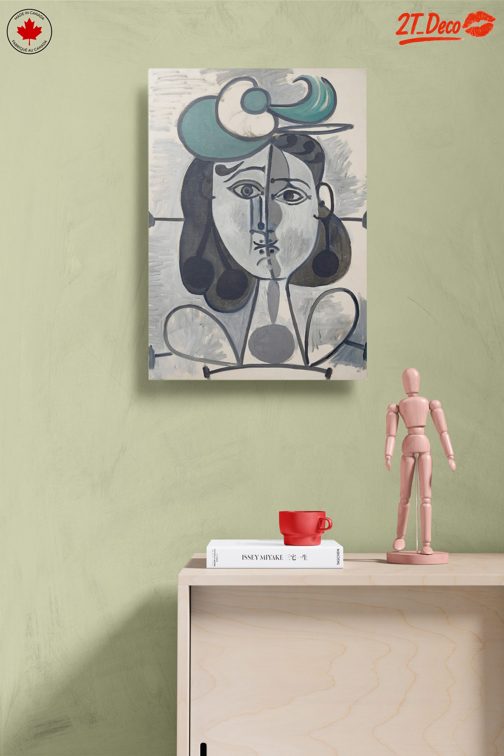 Contemporary Portrait with Bold Colors - Image 14
