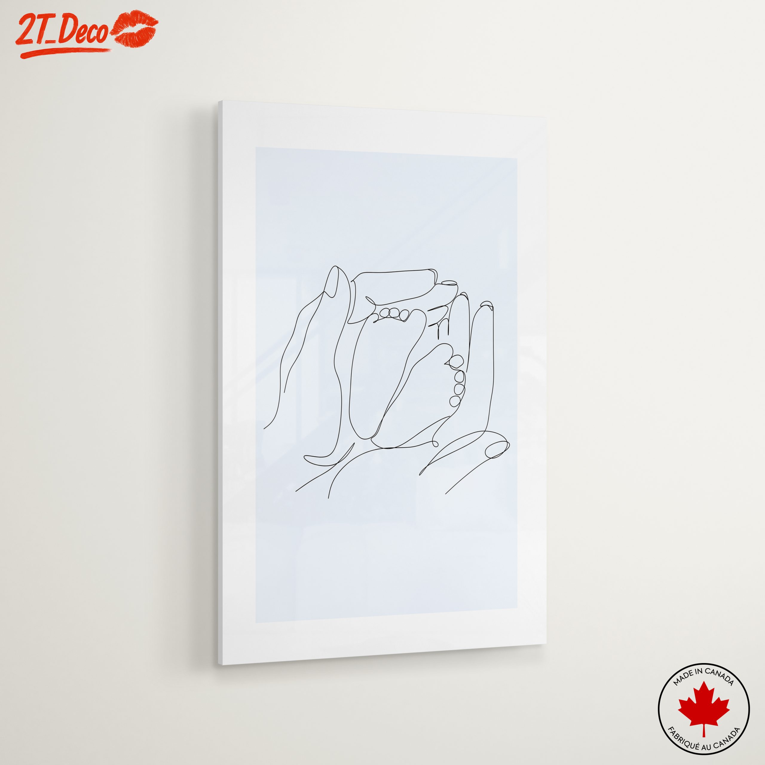 Minimalist Line Art Hands and Feet - Image 6