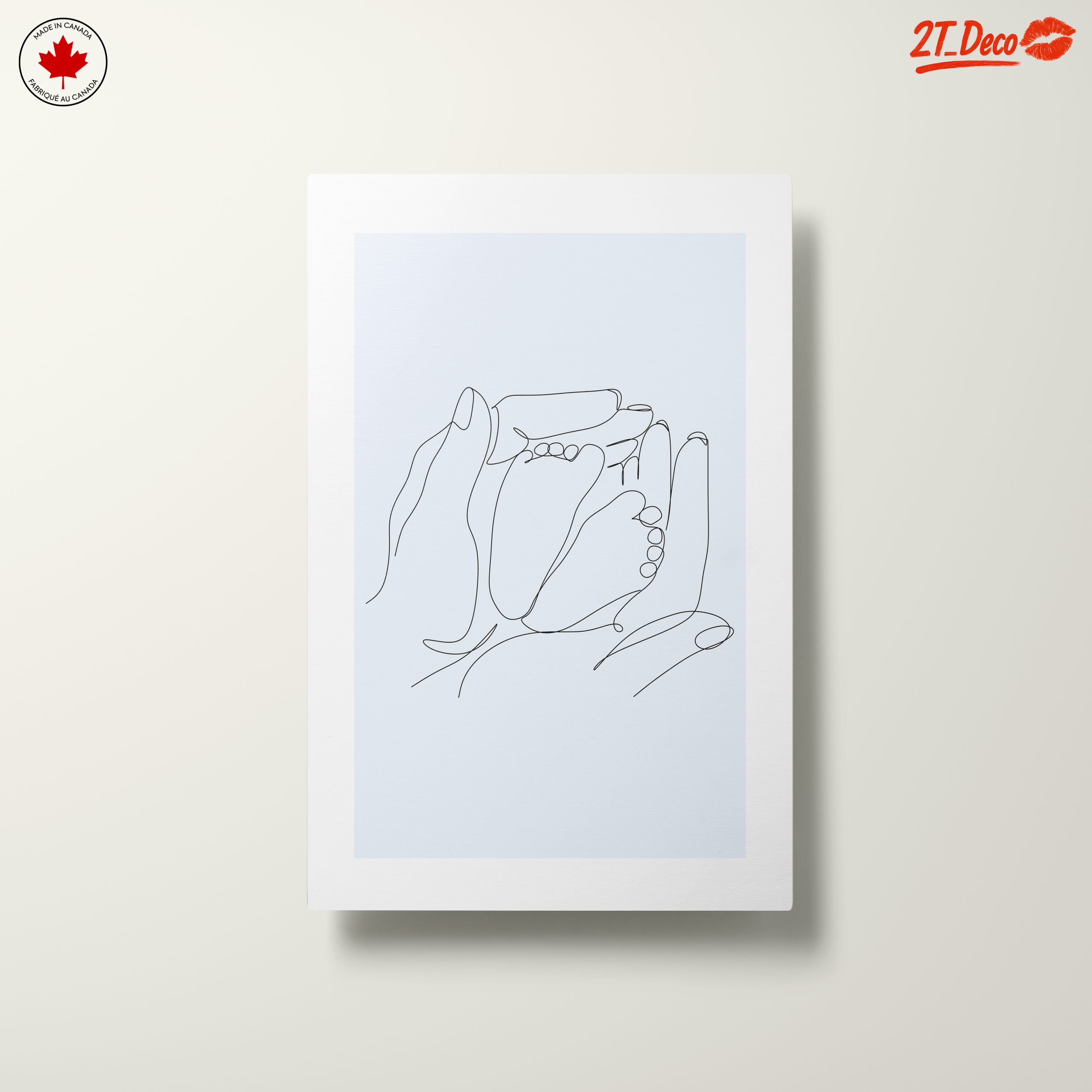 Minimalist Line Art Hands and Feet - Image 10