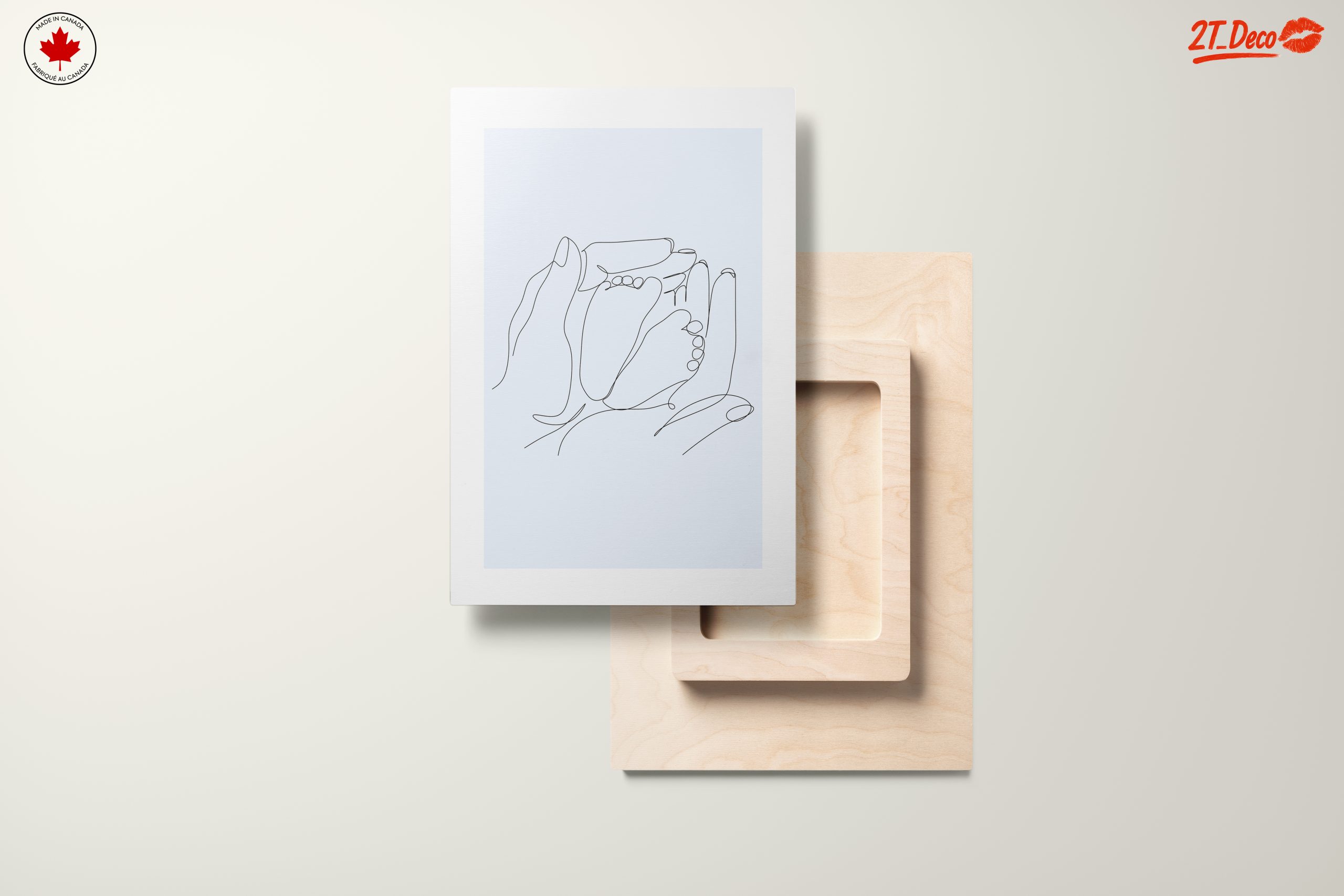 Minimalist Line Art Hands and Feet - Image 11