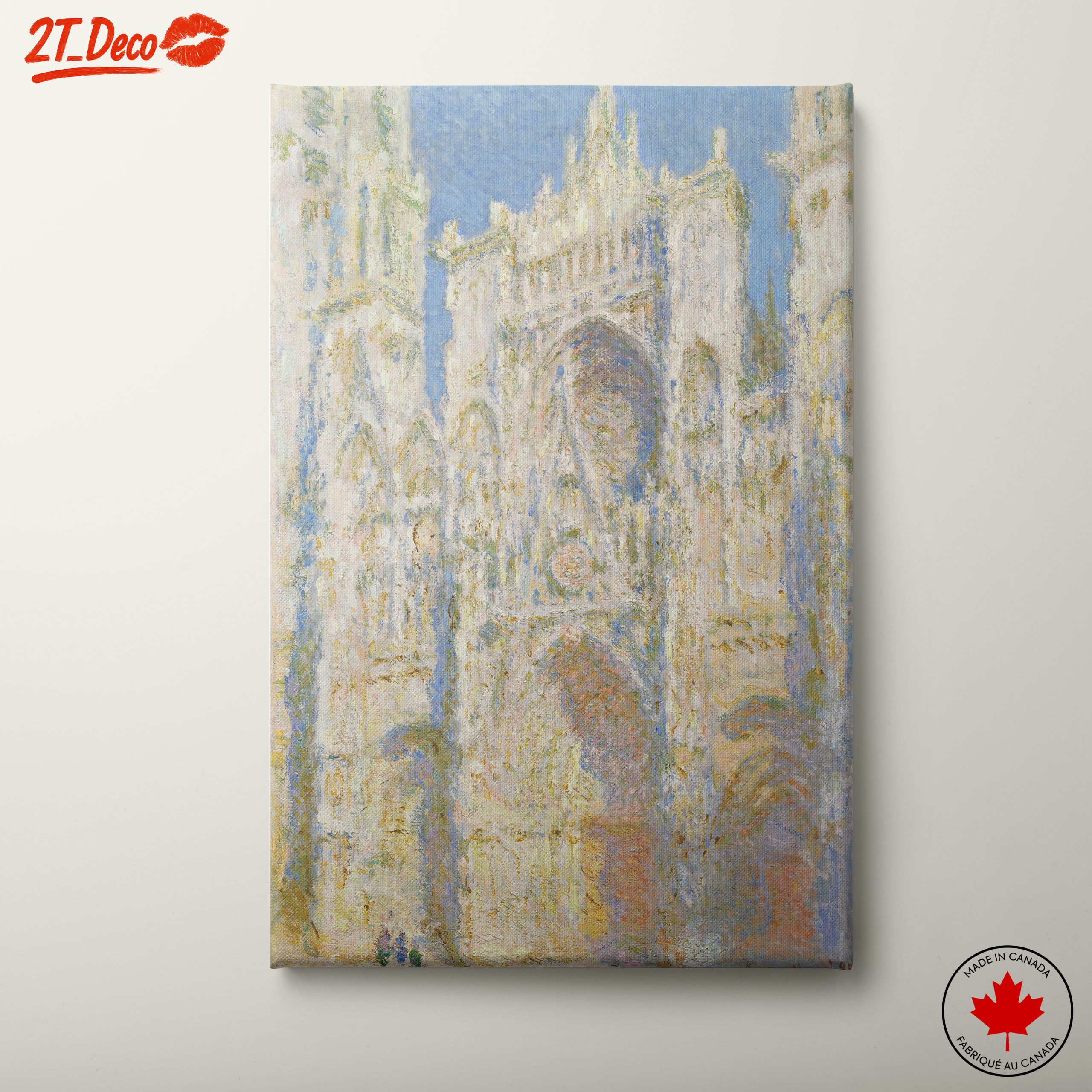 Impressionist Style Cathedral Art