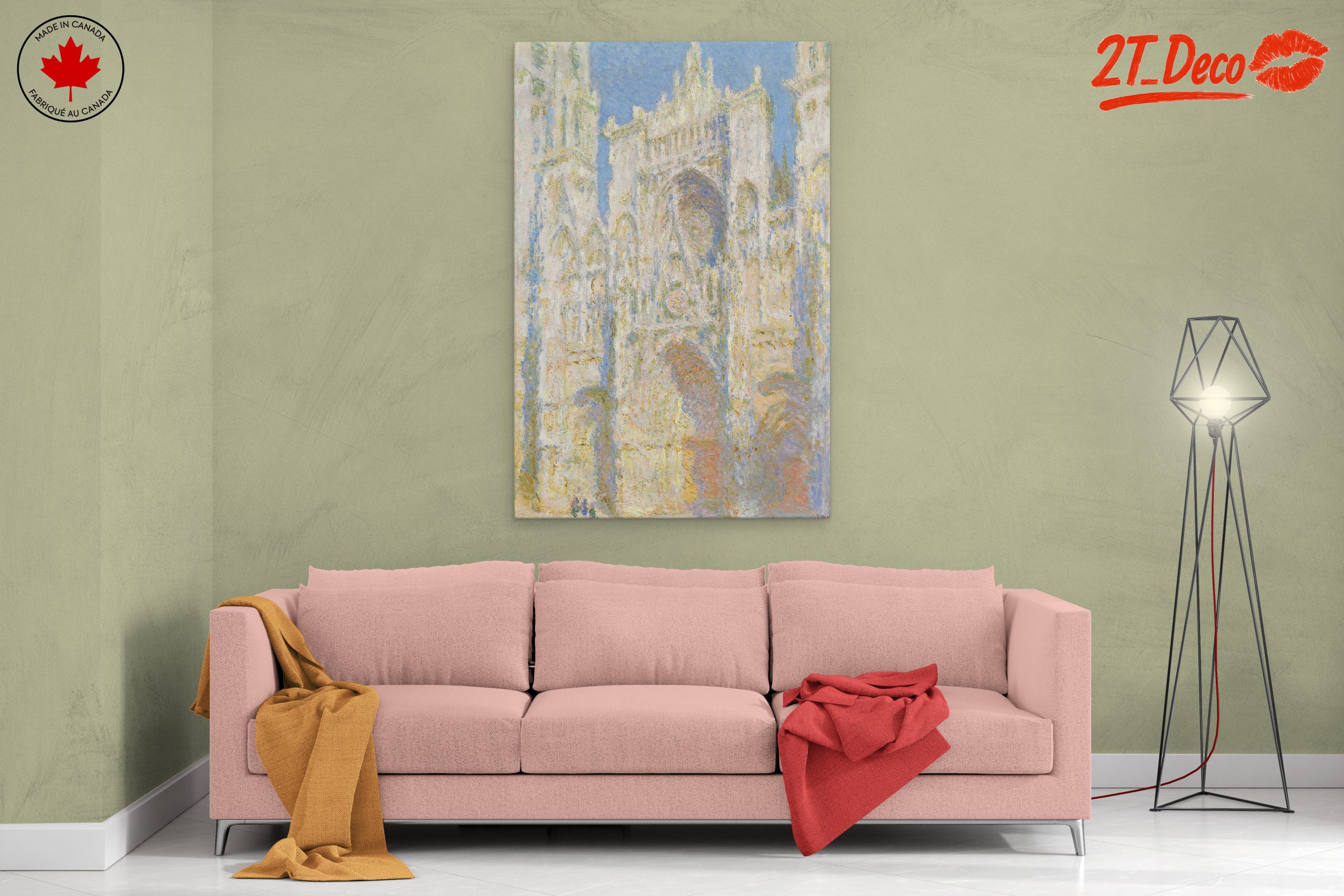 Impressionist Style Cathedral Art - Image 2