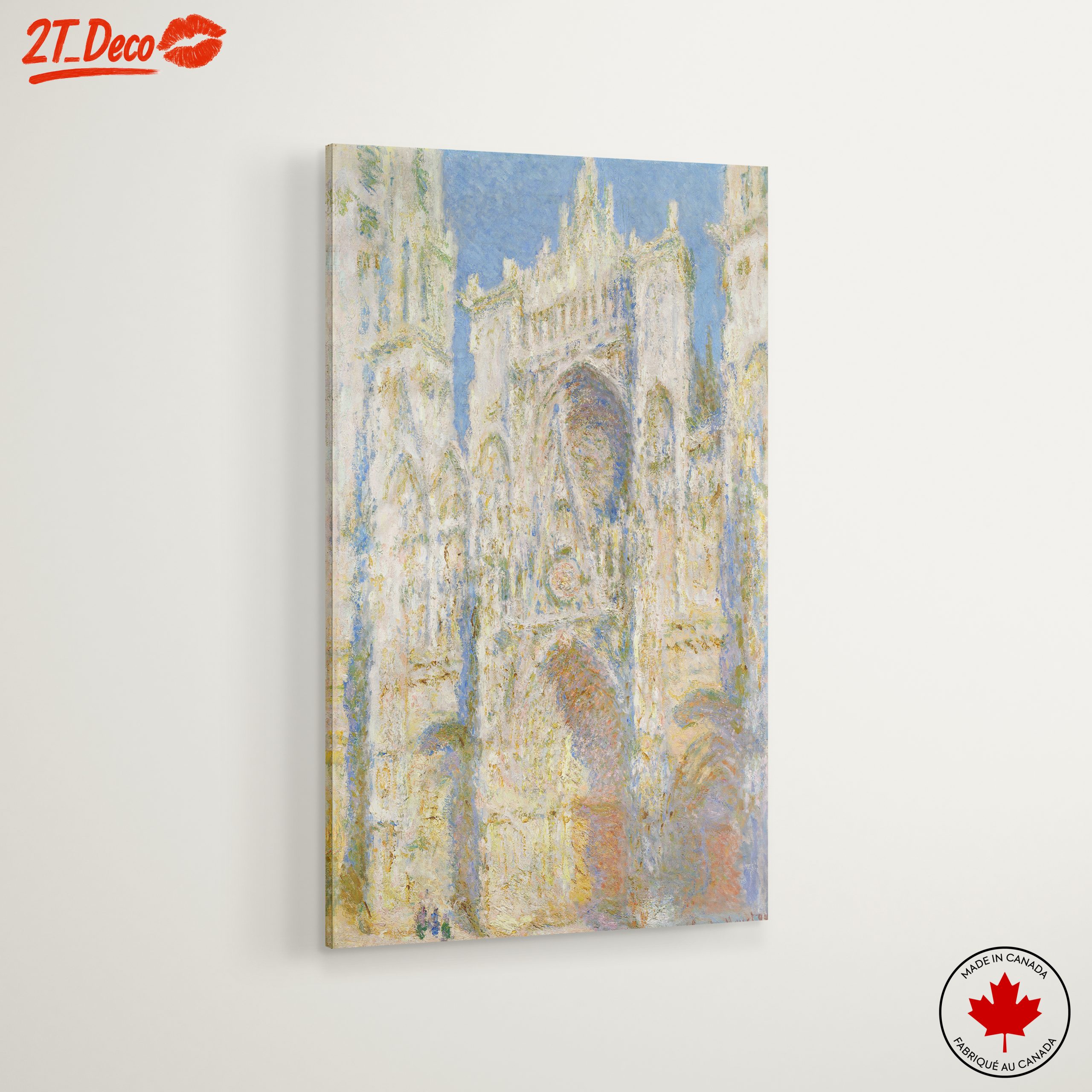 Impressionist Style Cathedral Art - Image 6