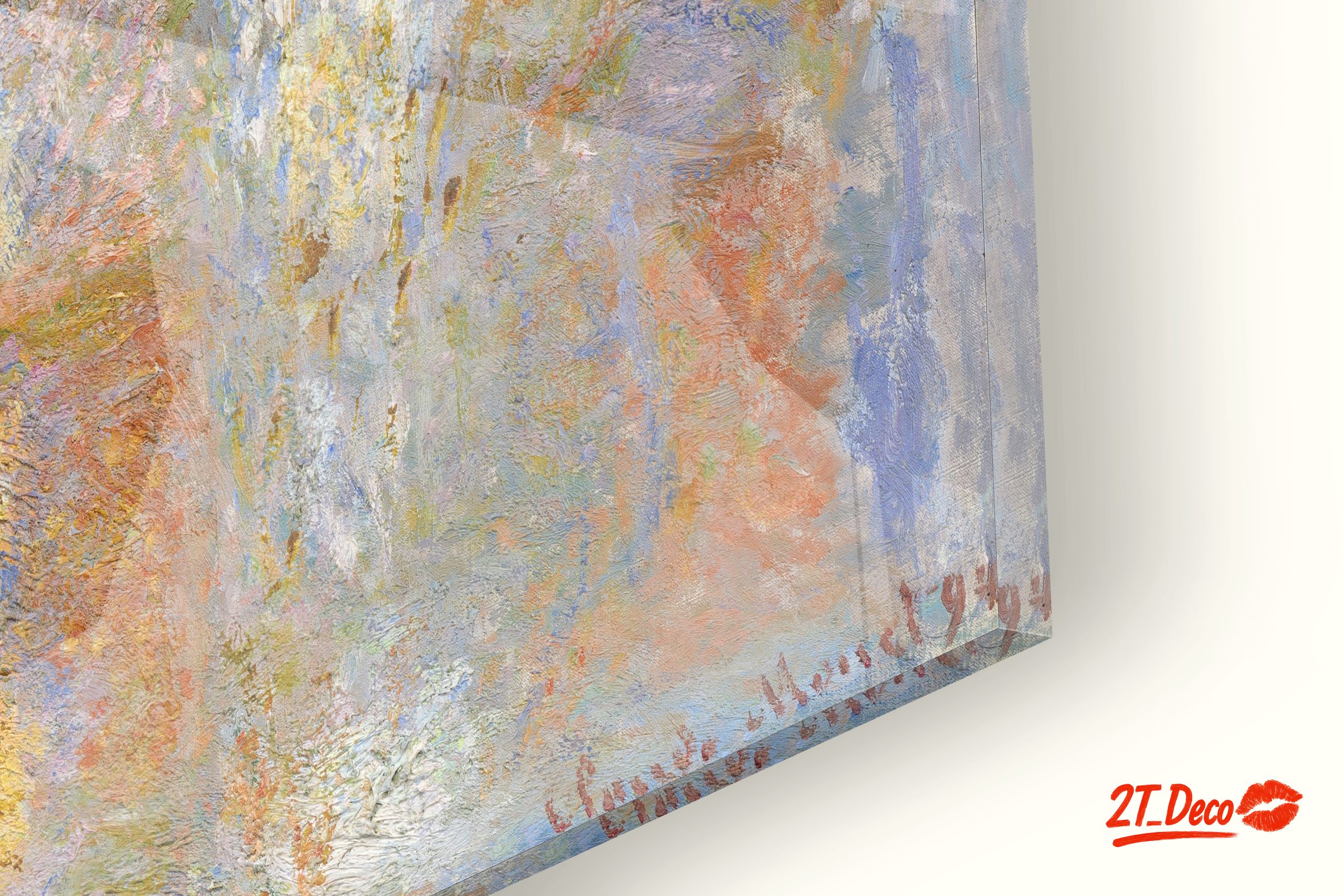 Impressionist Style Cathedral Art - Image 9