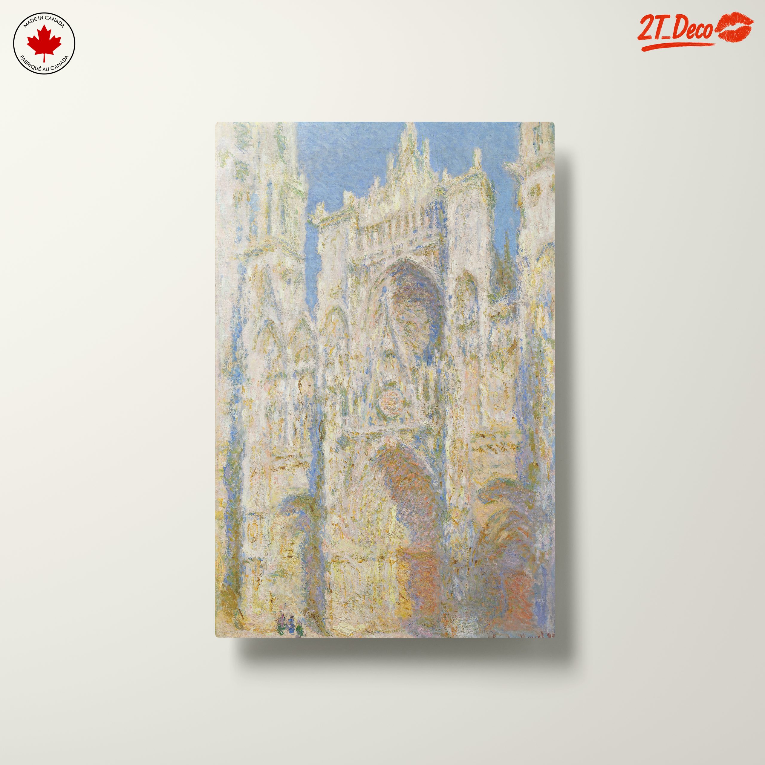 Impressionist Style Cathedral Art - Image 10