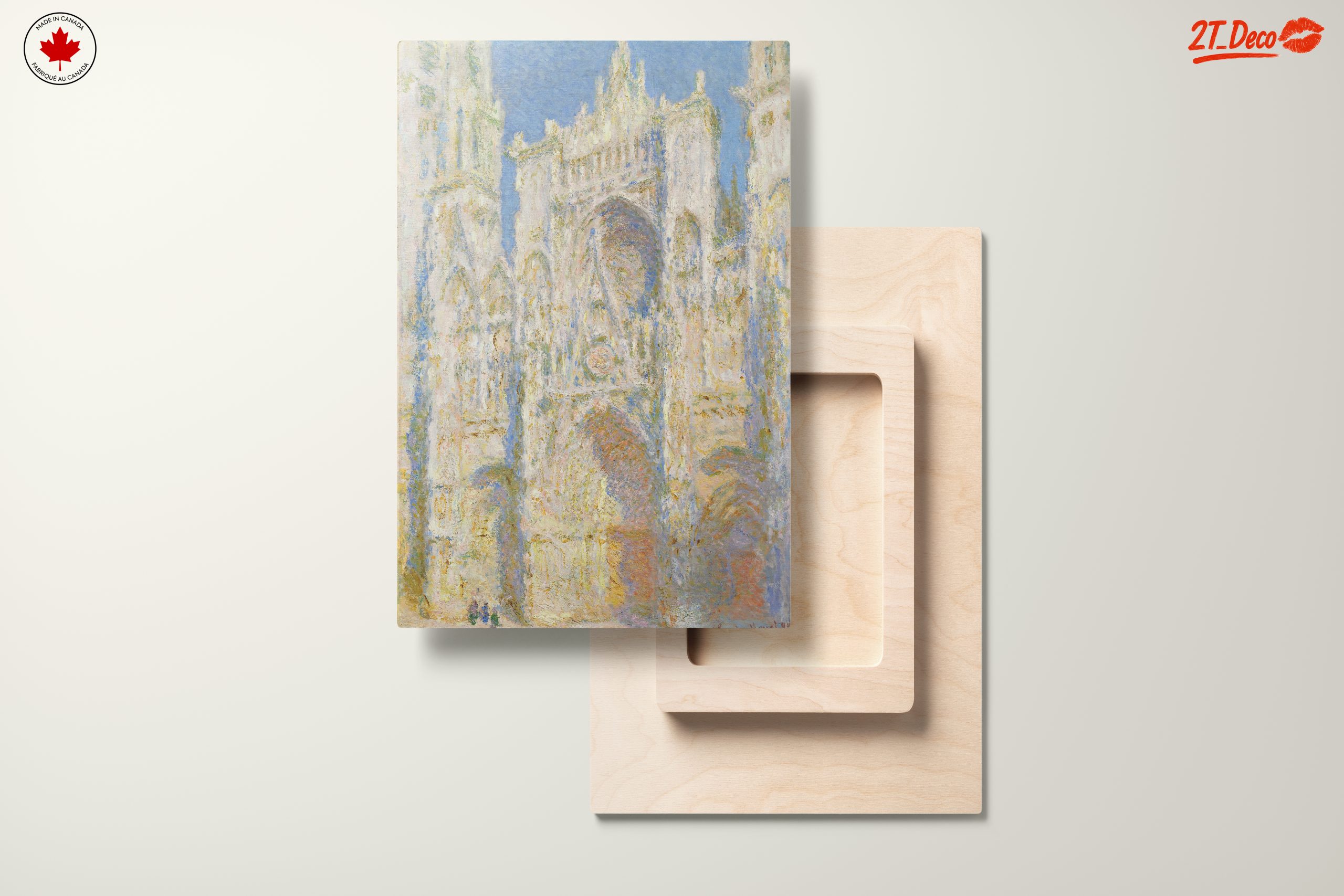 Impressionist Style Cathedral Art - Image 11