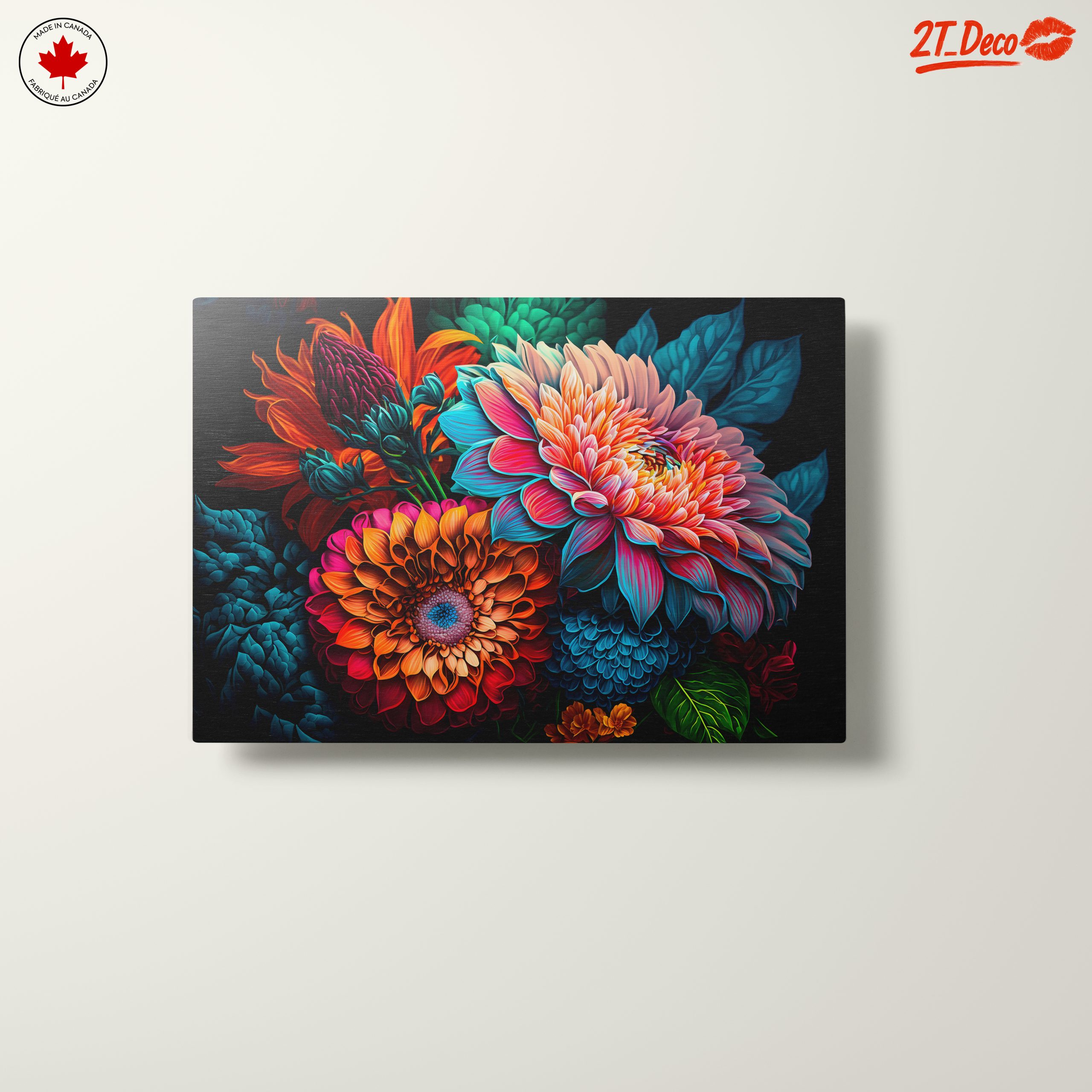 Vibrant Floral Composition Art 3 - Image 10