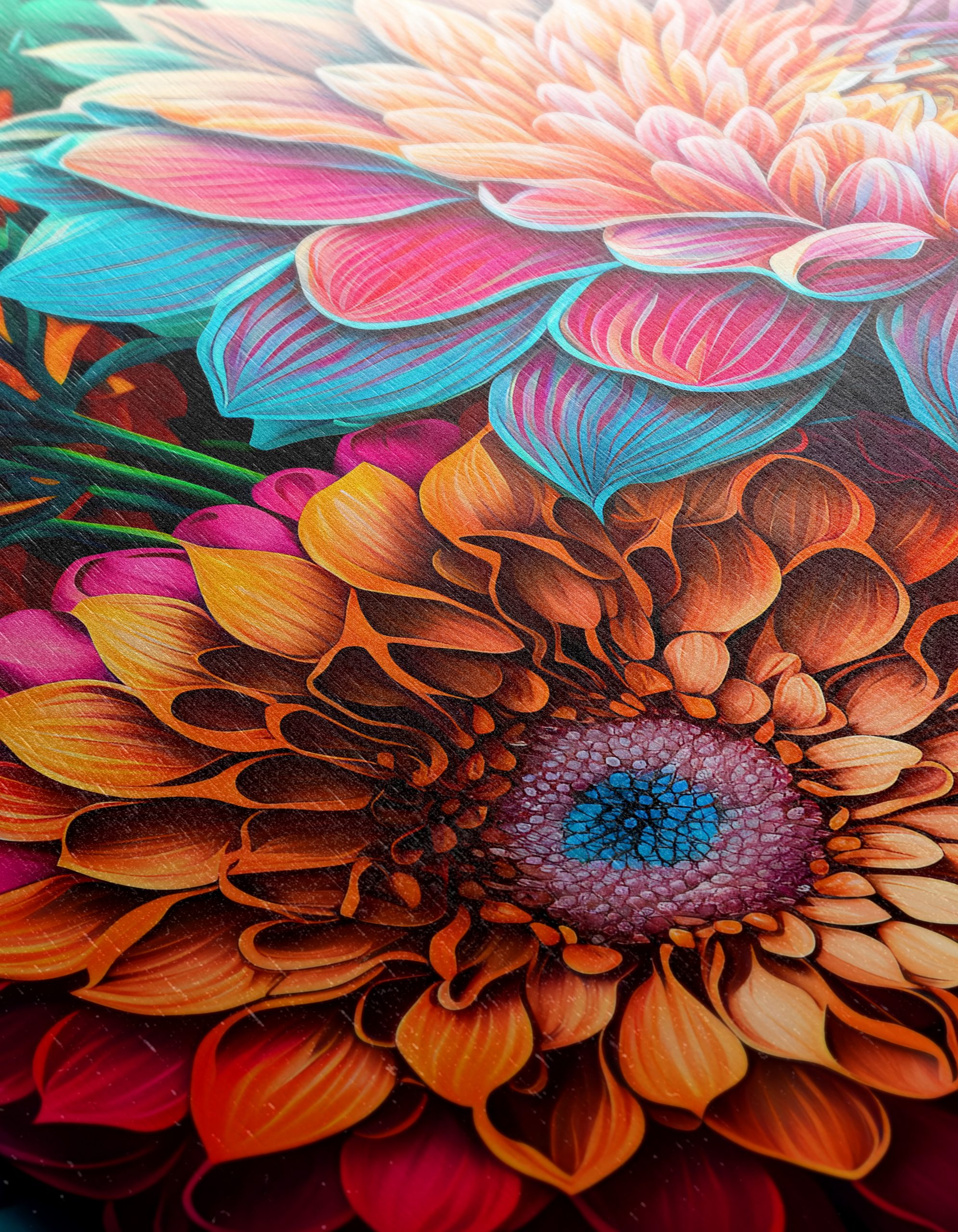 Vibrant Floral Composition Art 3 - Image 12