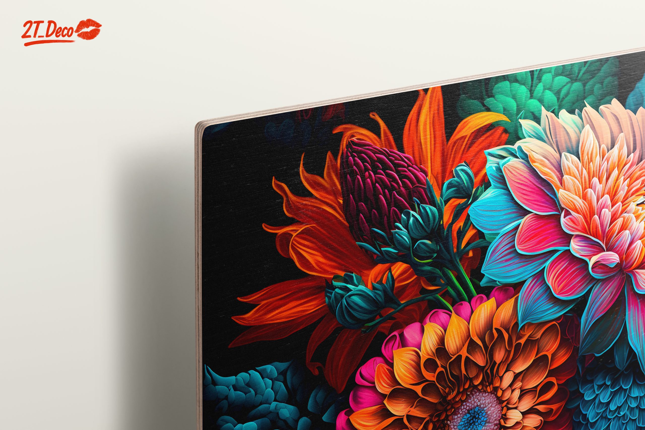 Vibrant Floral Composition Art 3 - Image 15