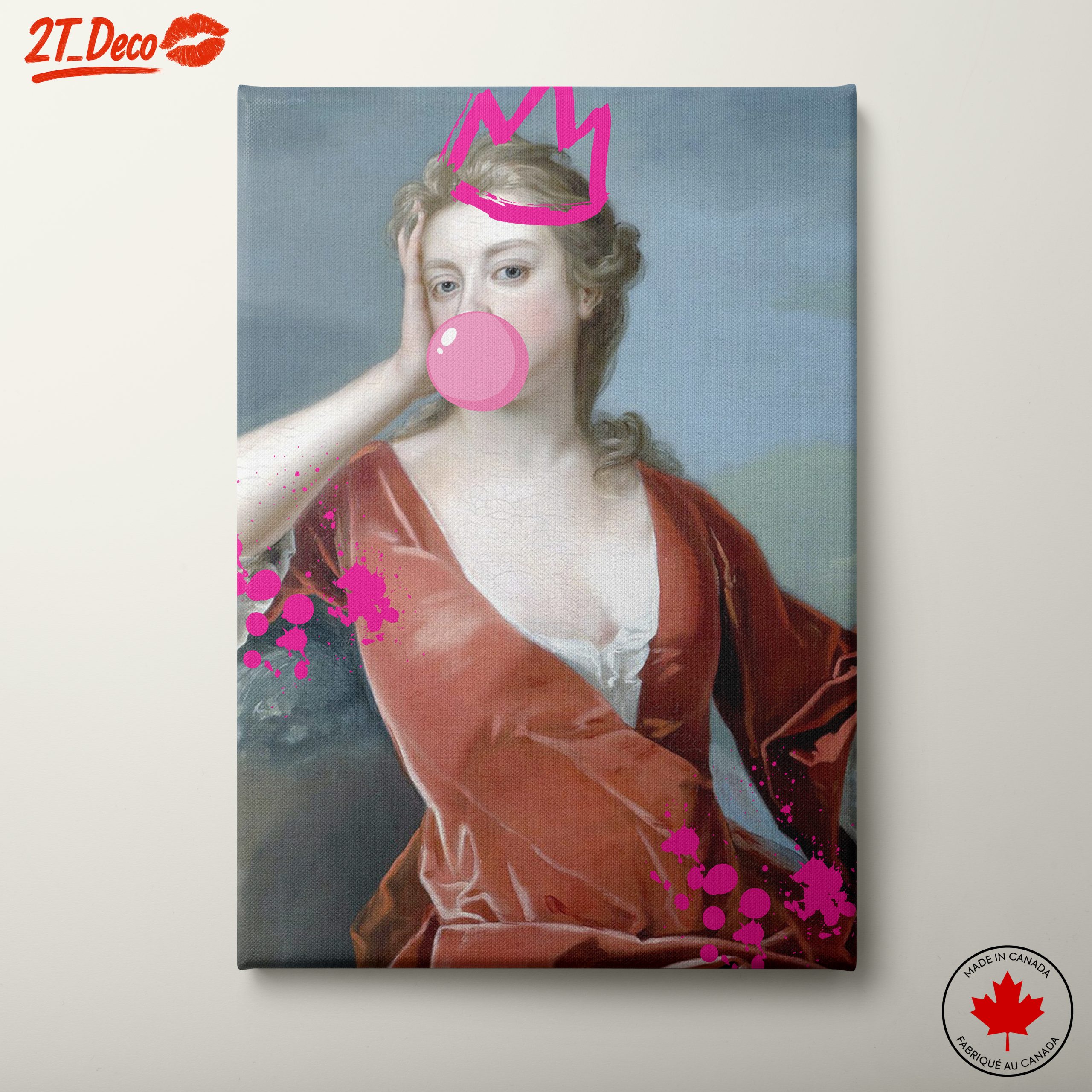 Modern Twist on Classic Portrait Art