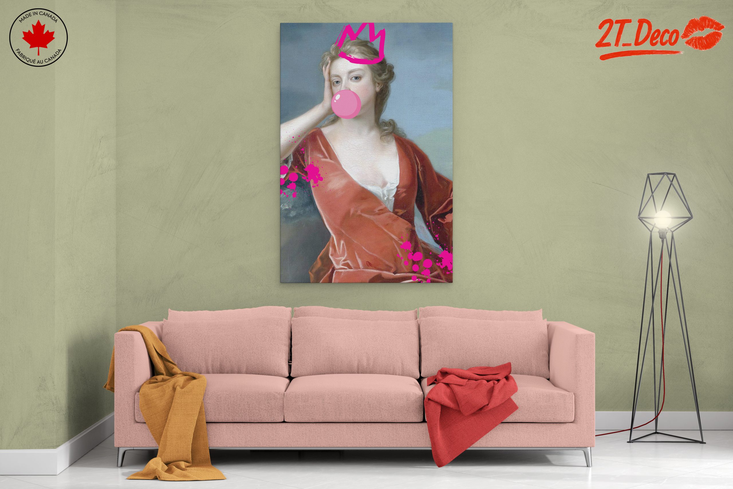 Modern Twist on Classic Portrait Art - Image 2