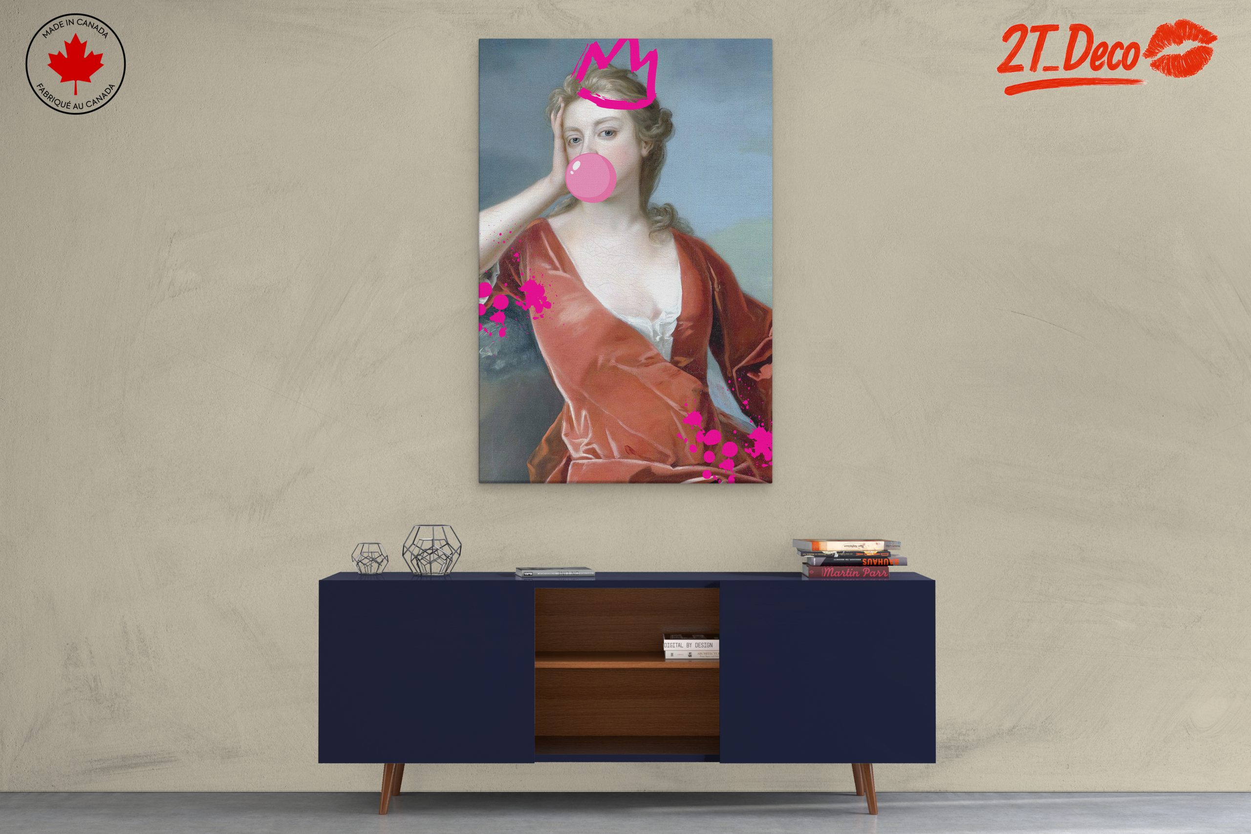 Modern Twist on Classic Portrait Art - Image 3