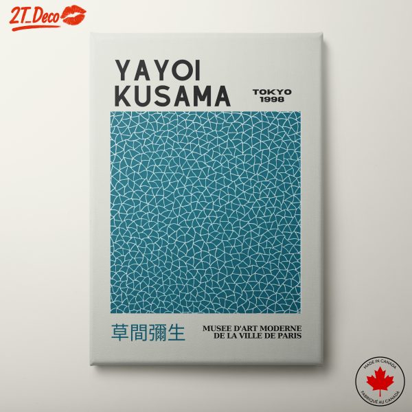 Yayoi Kusama Inspired Geometric Pattern