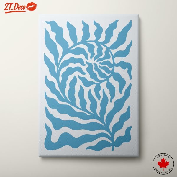 Stylized Botanical Leaf Art 2