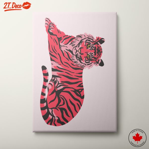 Stylized Tiger Art Print