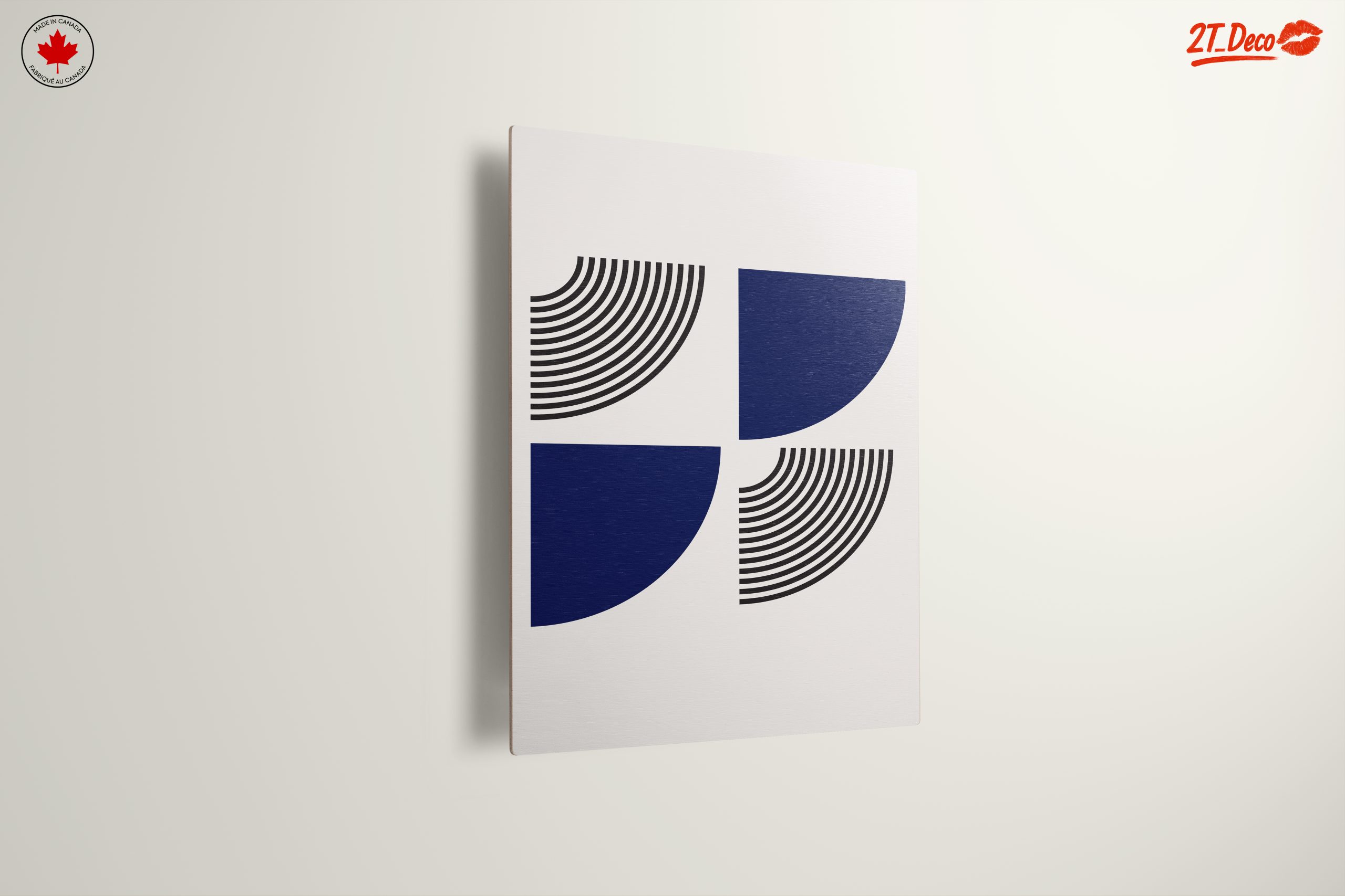 Geometric Abstract Art with Curved Lines 2 - Image 13