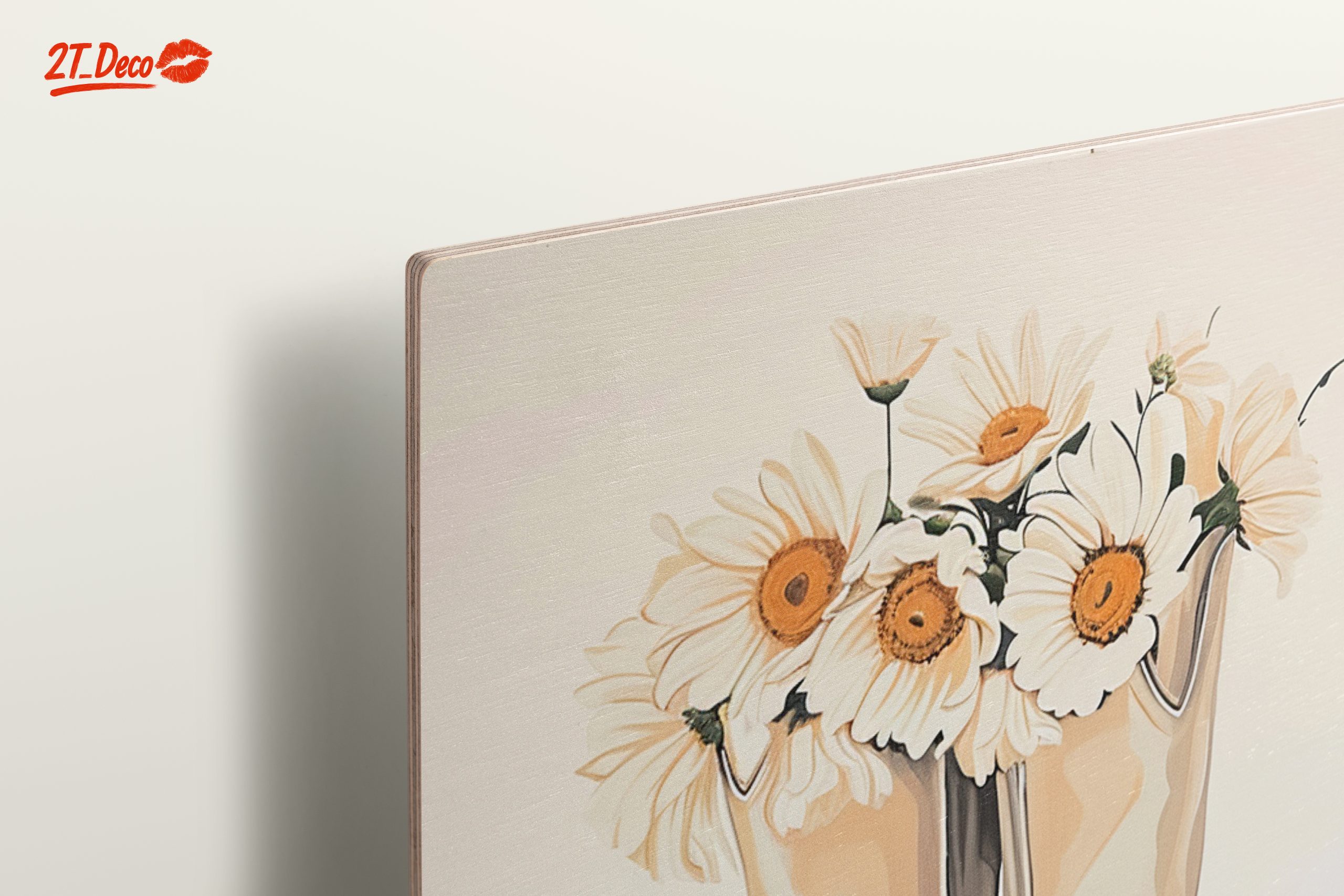 Cowboy Boots with Daisies Floral Artwork - Image 15