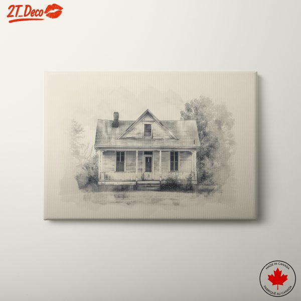 Charming Contemporary Architectural Artwork