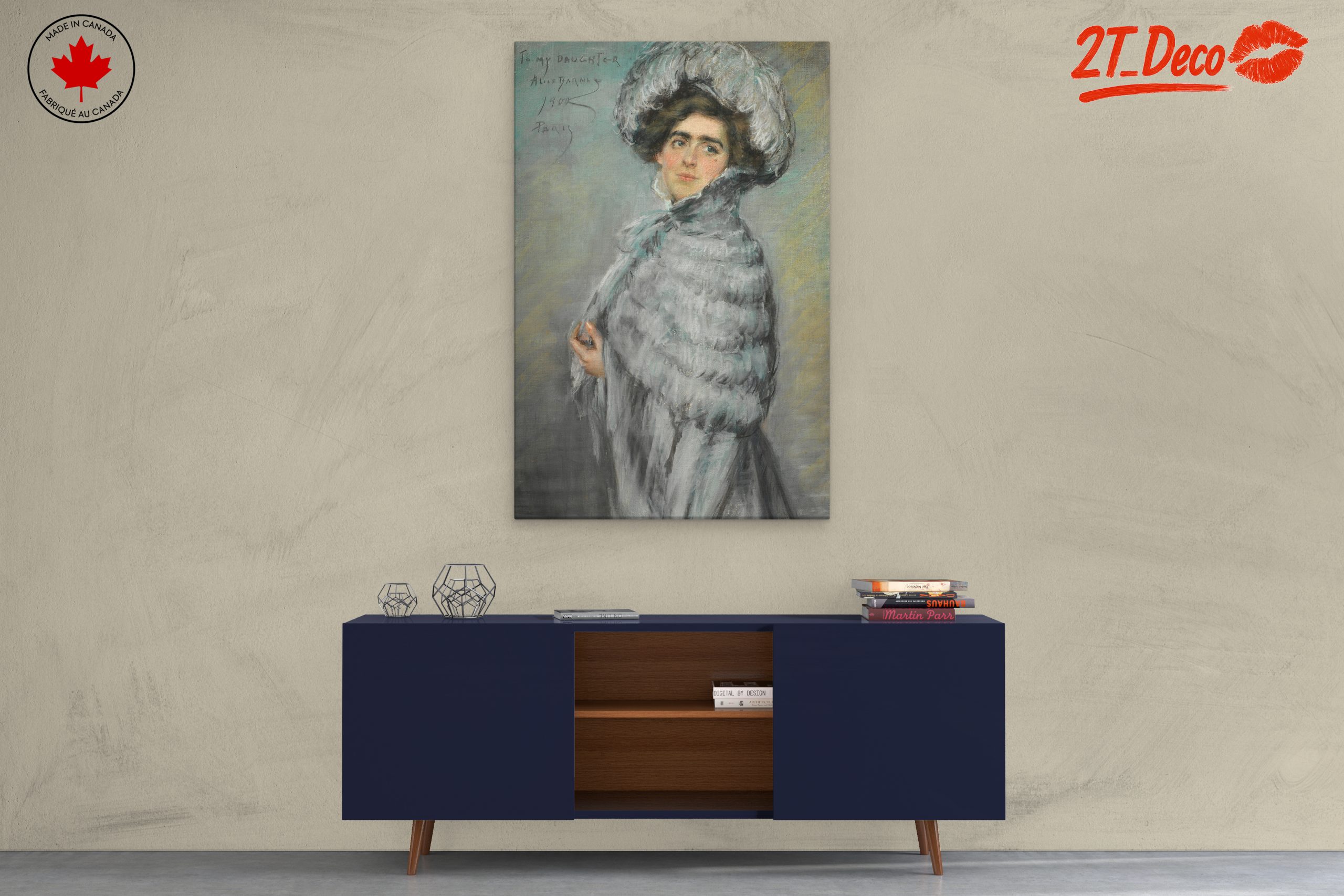 Elegant Portrait of a Woman in Historical Attire 2 - Image 3