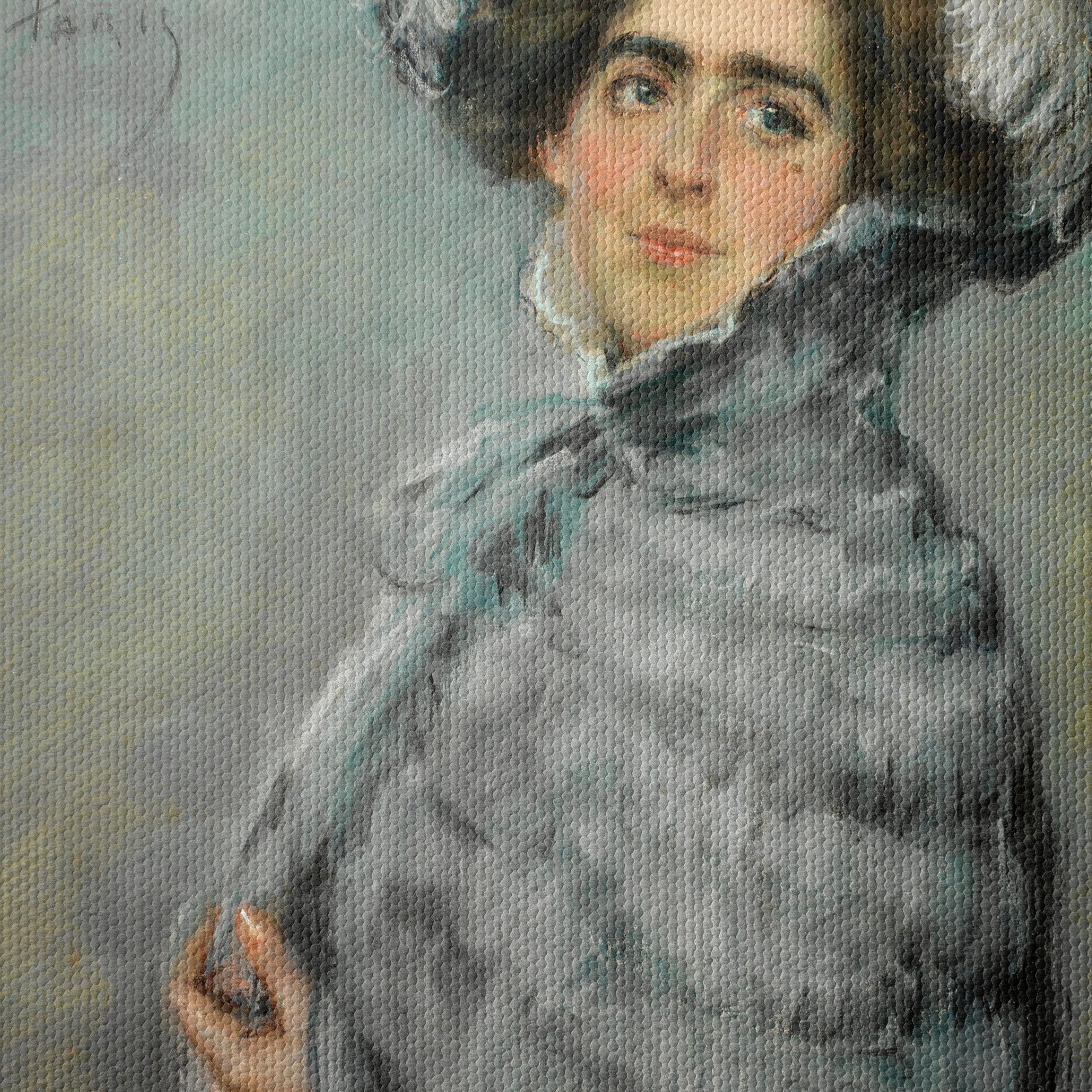 Elegant Portrait of a Woman in Historical Attire 2 - Image 4
