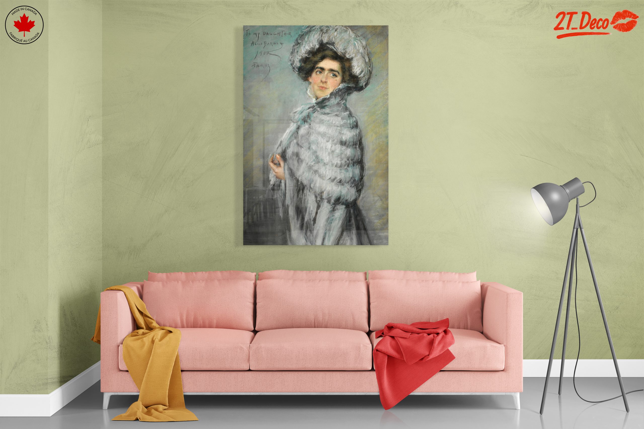 Elegant Portrait of a Woman in Historical Attire 2 - Image 7