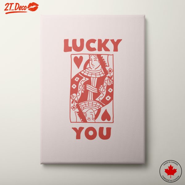 Lucky You Playing Card Artwork 7