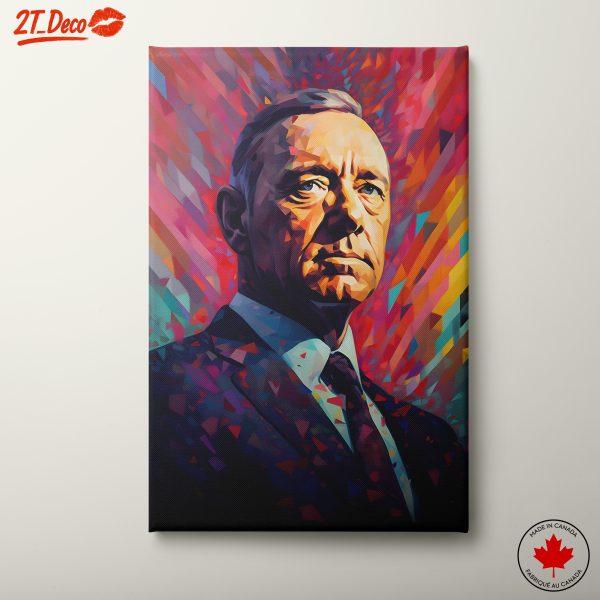 Bold Portrait of a Character in Vivid Colors