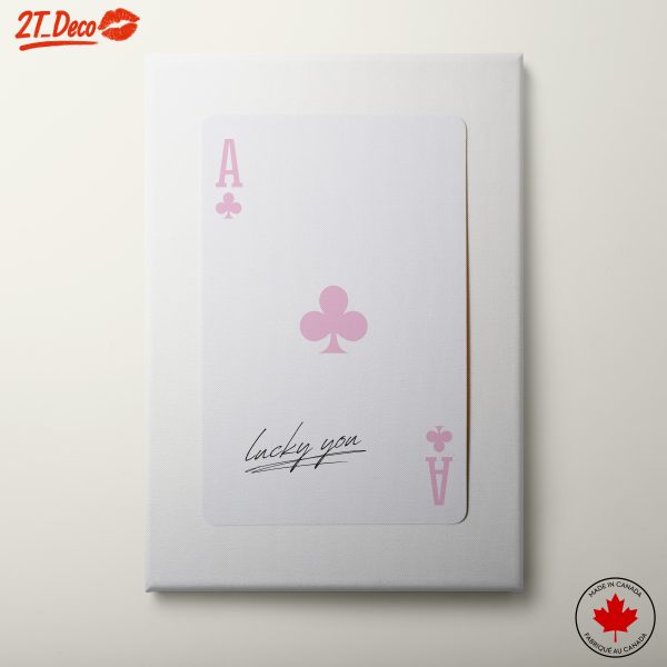 Ace of Clubs Playing Card Art 2