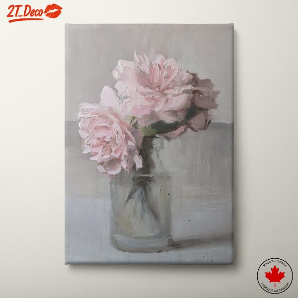 Pink Roses Floral Arrangement