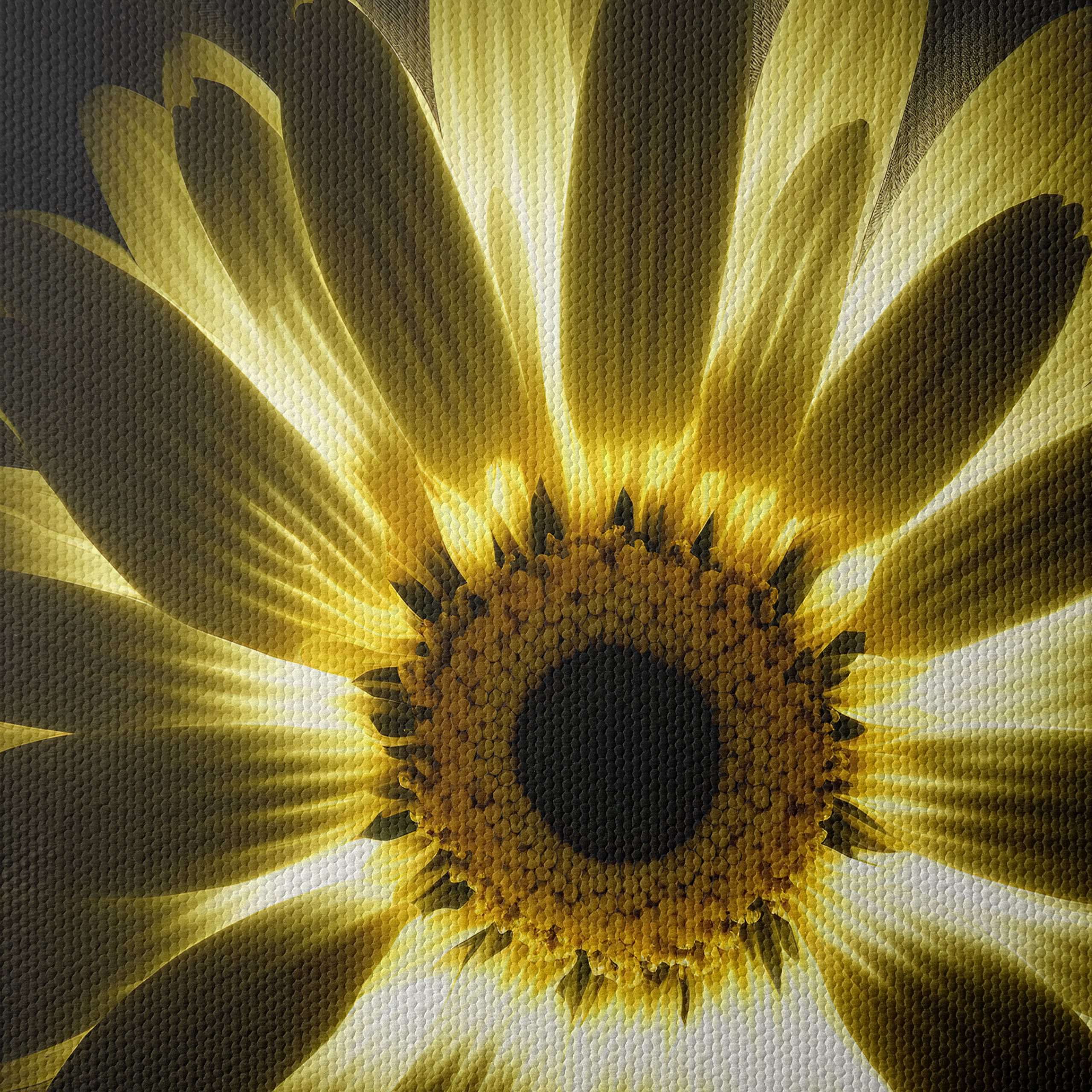 Radiant Floral Artwork of a Bright Flower - Image 4