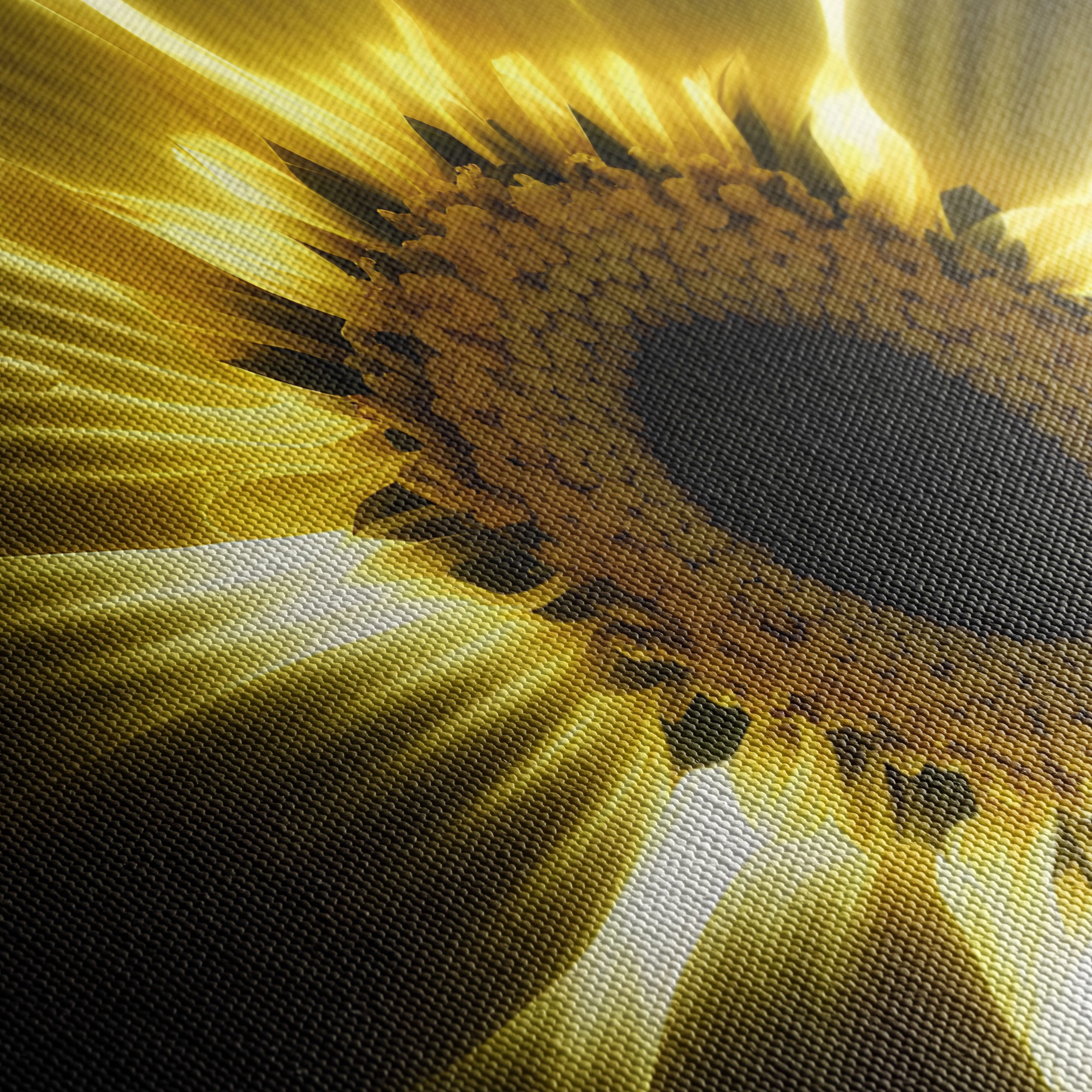 Radiant Floral Artwork of a Bright Flower - Image 5