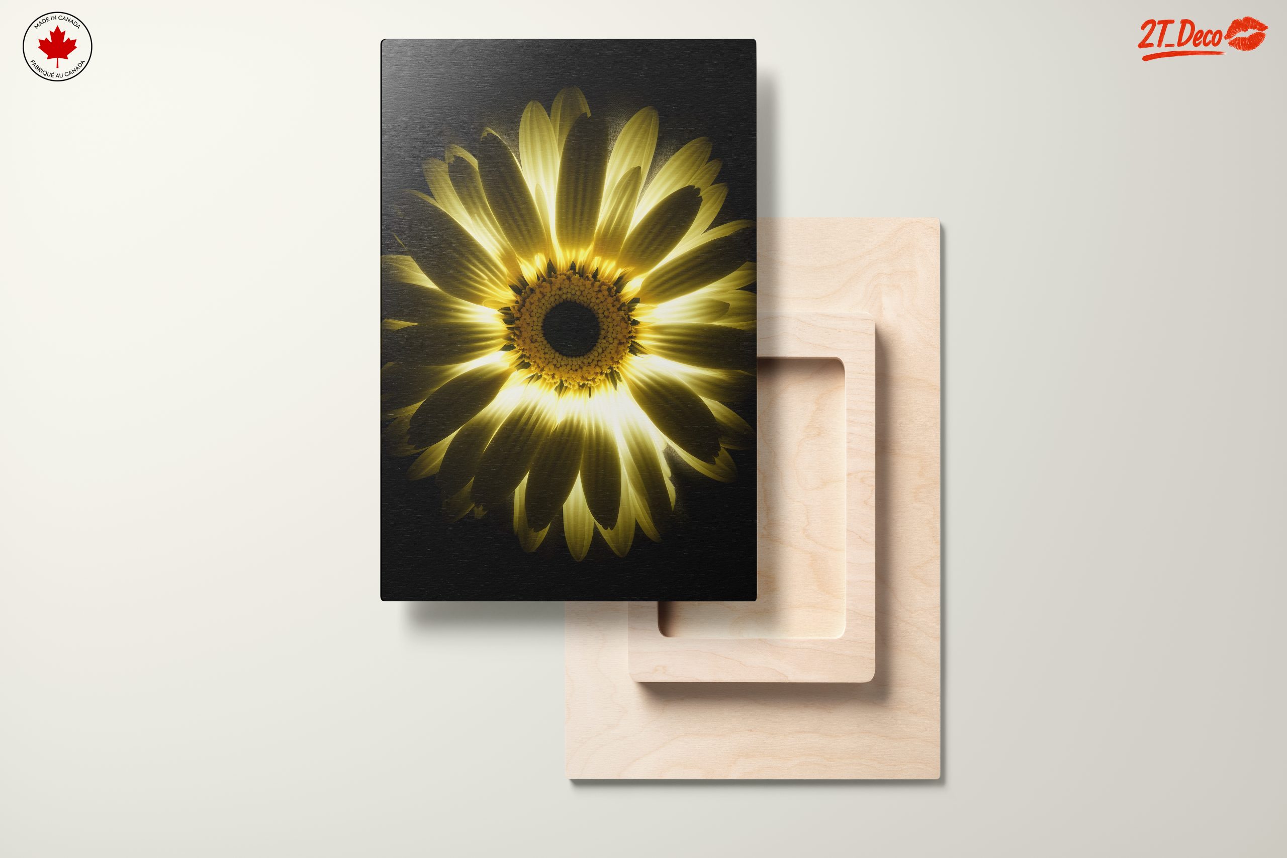 Radiant Floral Artwork of a Bright Flower - Image 11