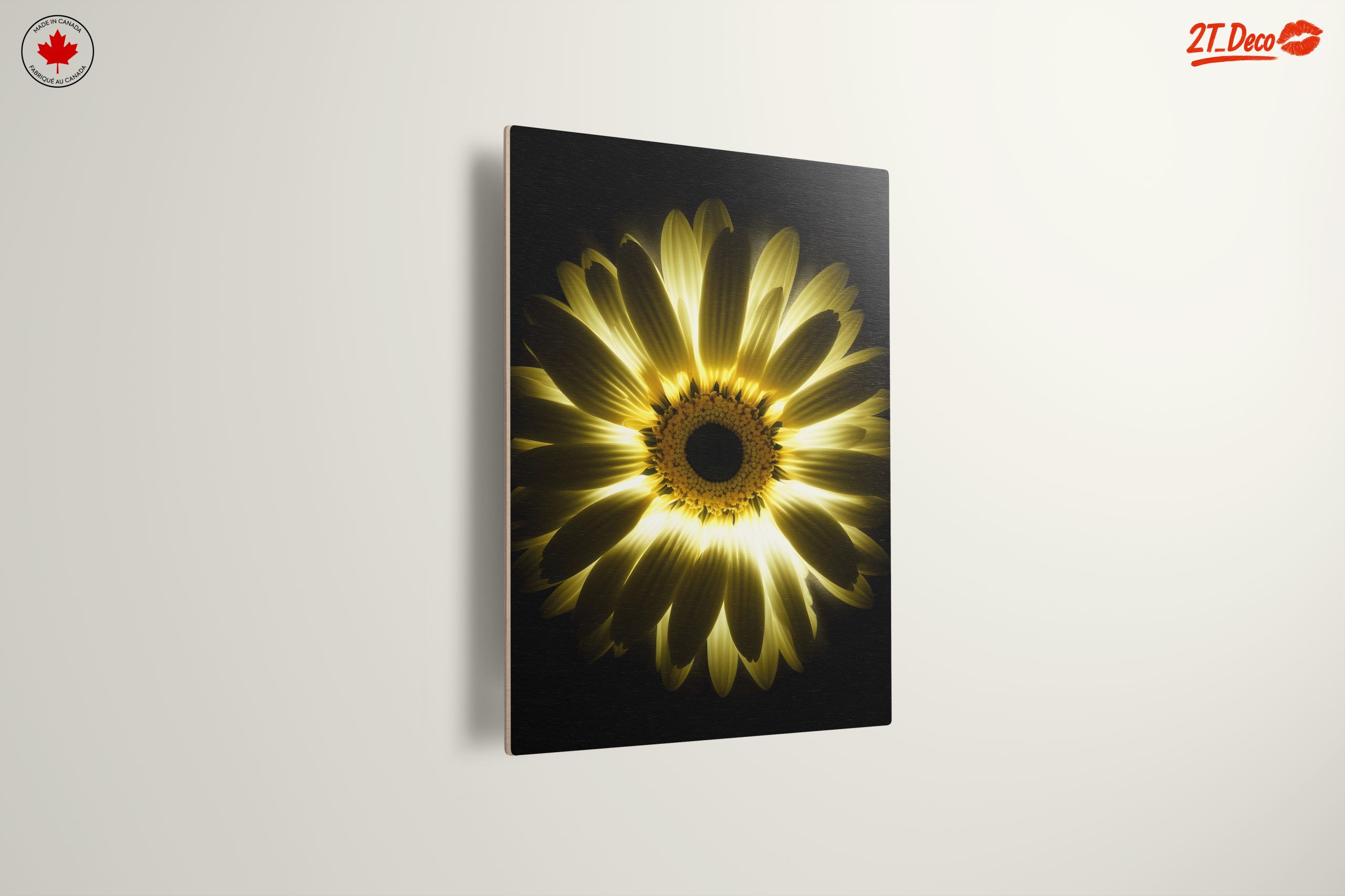 Radiant Floral Artwork of a Bright Flower - Image 13