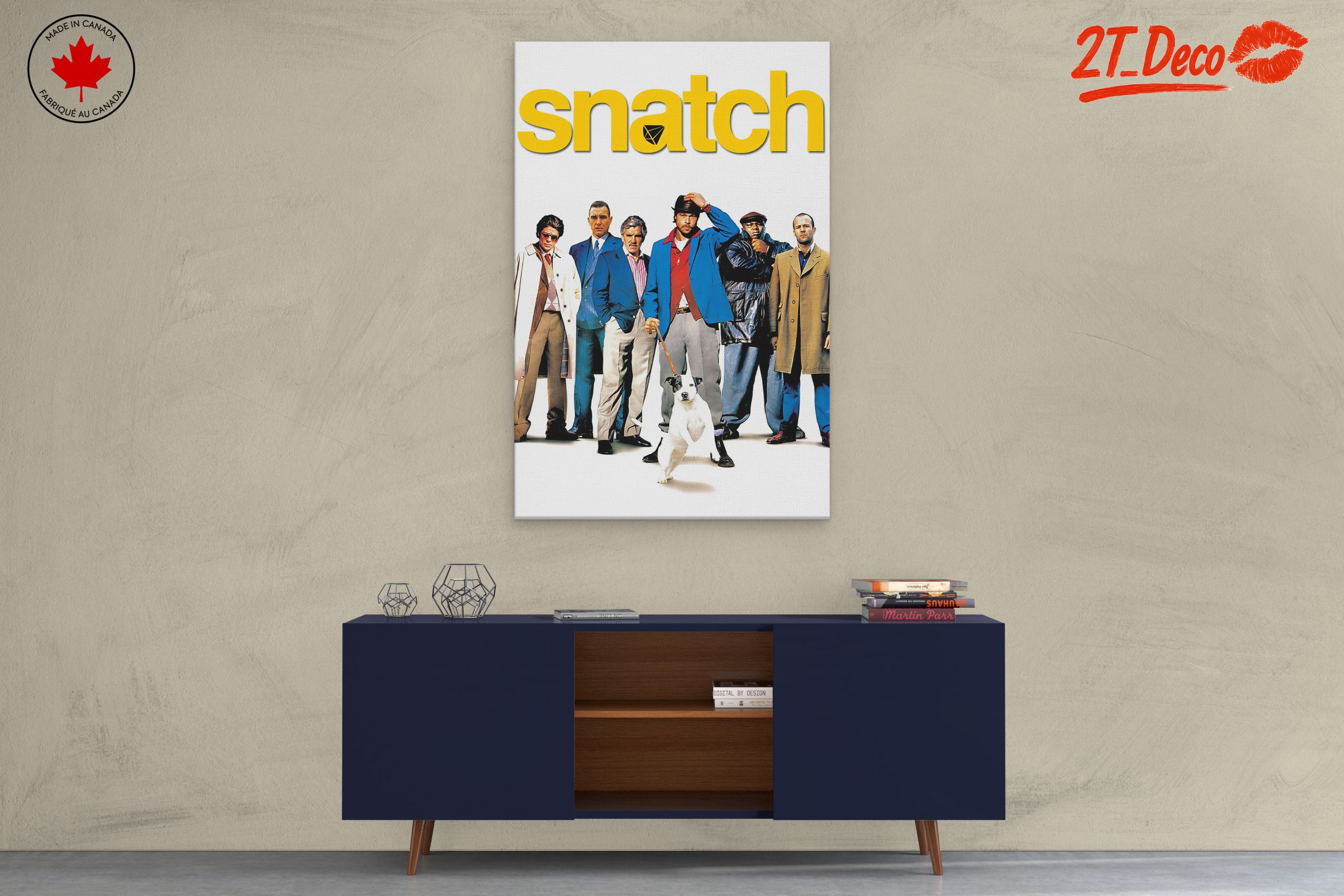 Stylized Movie Artwork Featuring Snatch - Image 3
