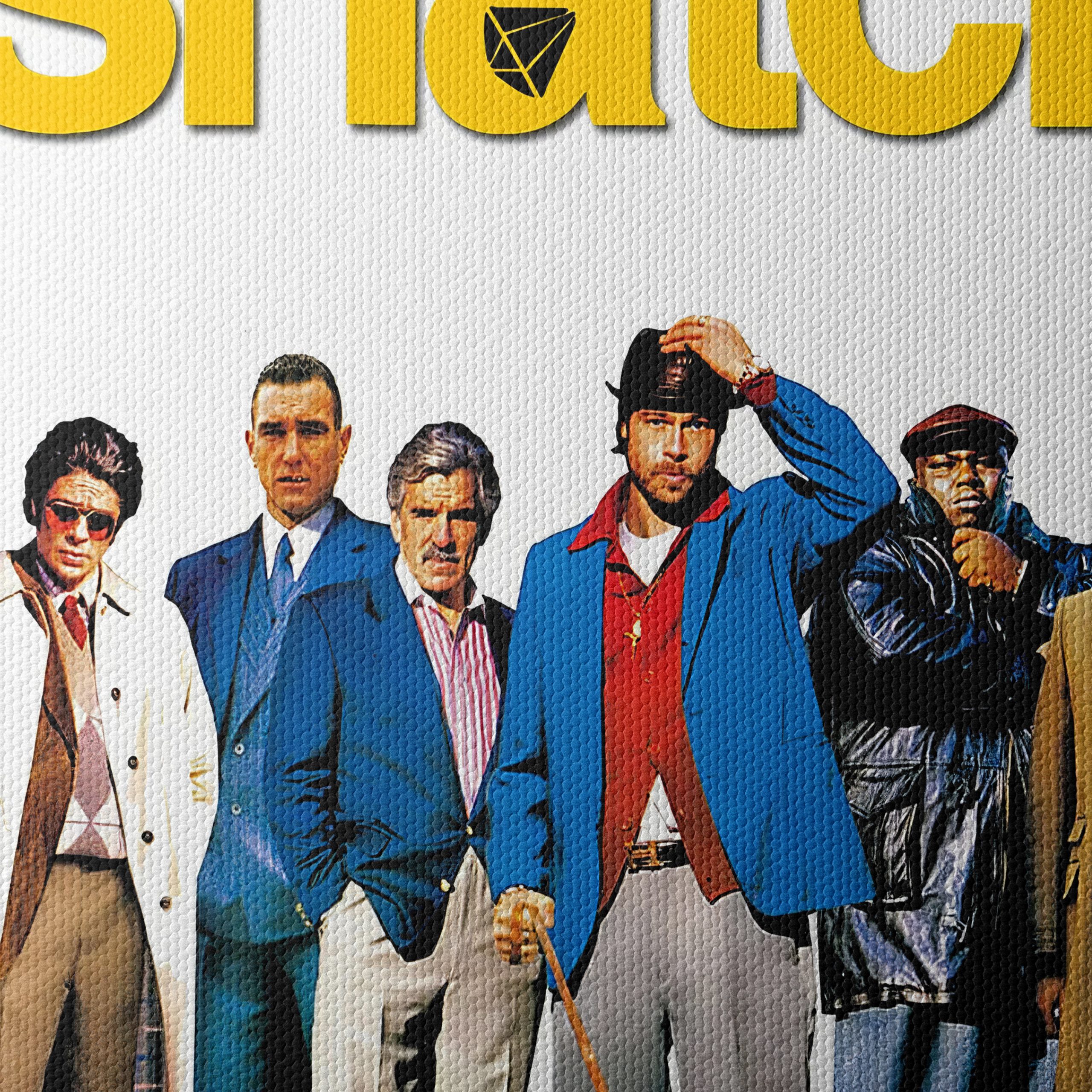 Stylized Movie Artwork Featuring Snatch - Image 4