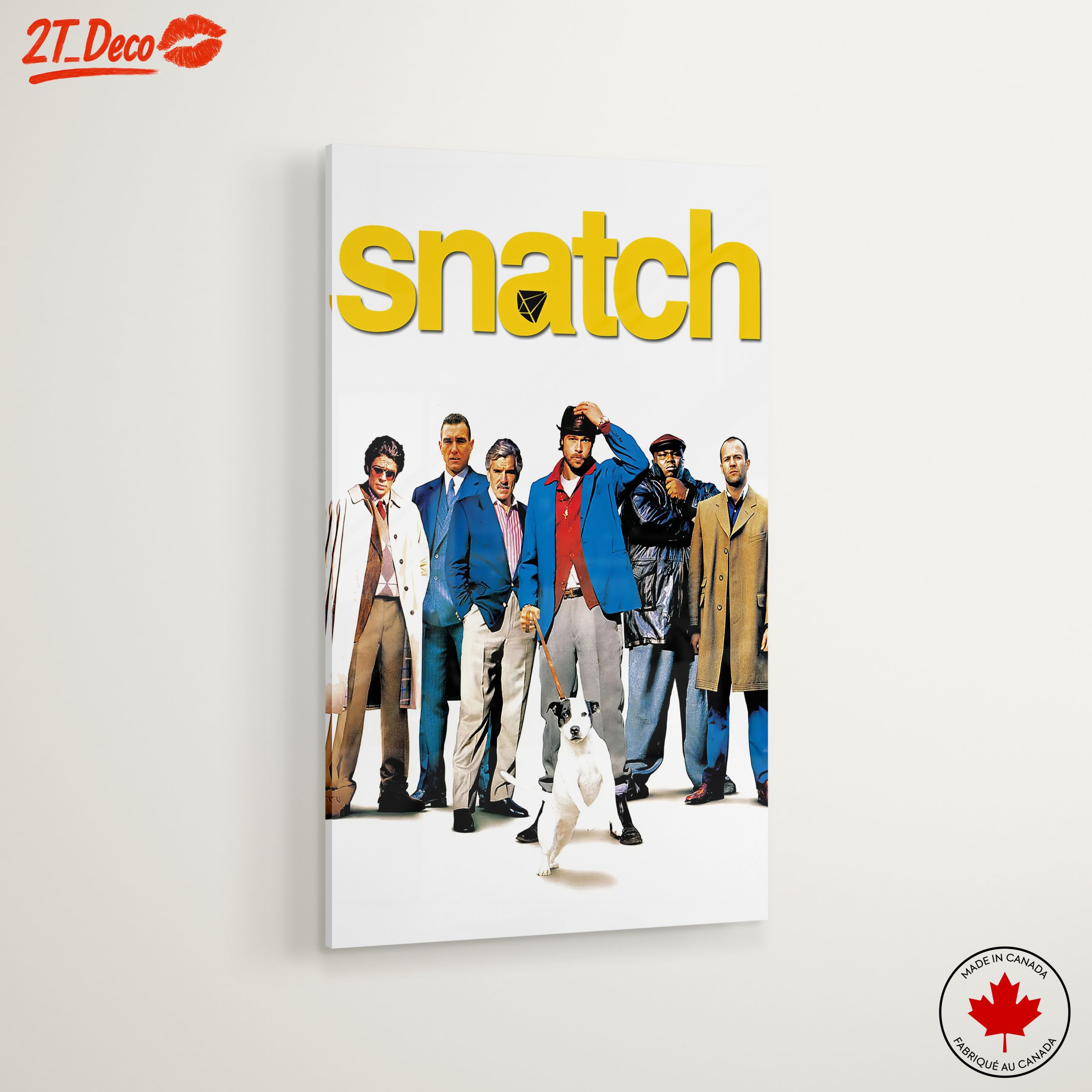 Stylized Movie Artwork Featuring Snatch - Image 6