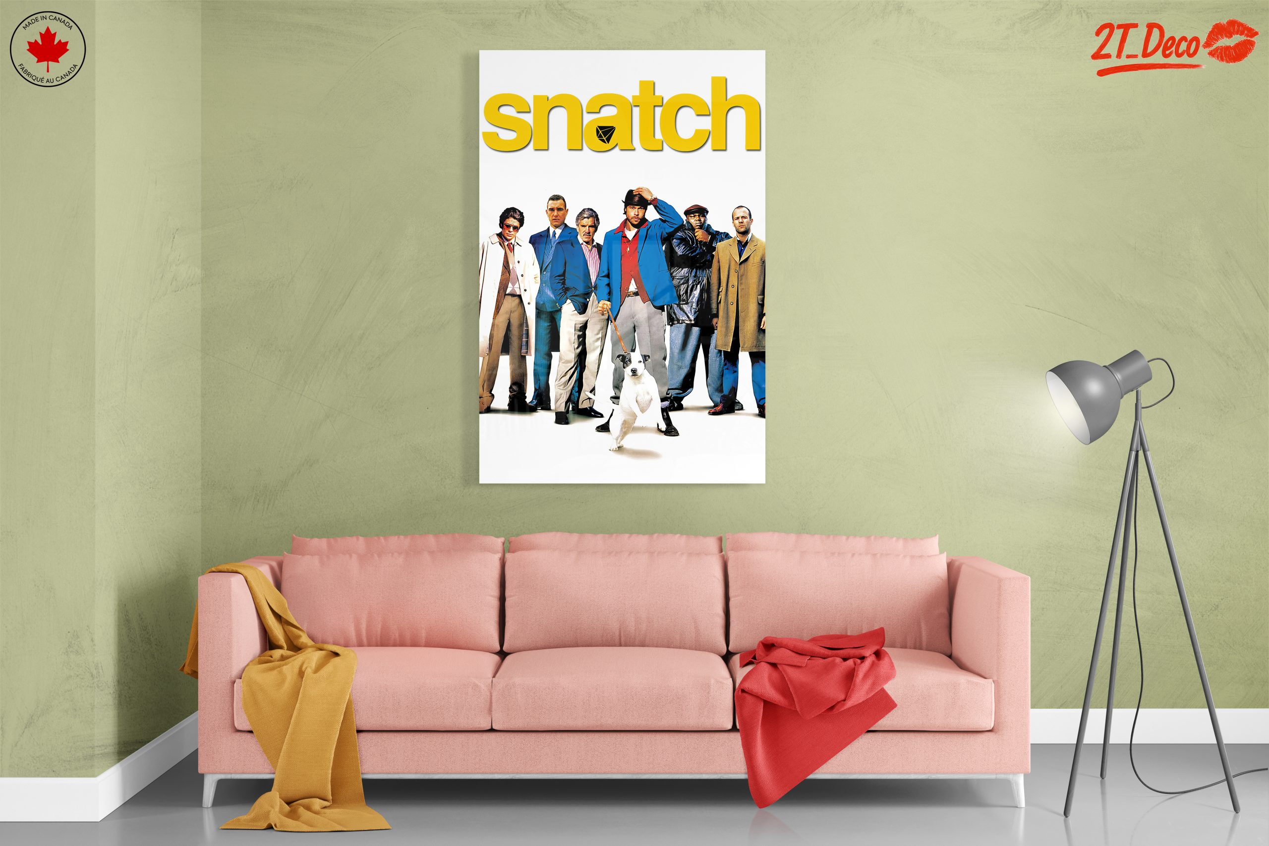 Stylized Movie Artwork Featuring Snatch - Image 7