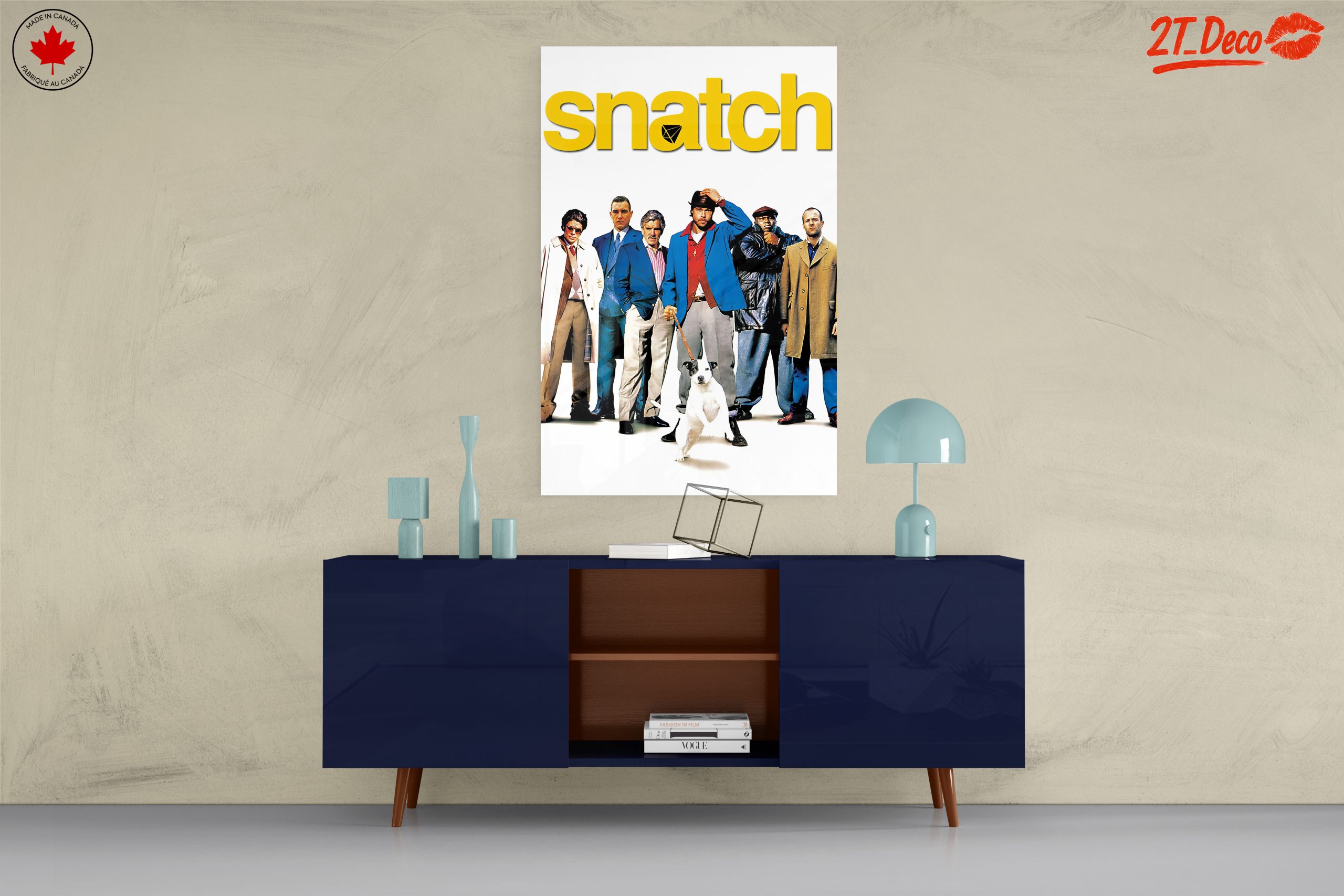 Stylized Movie Artwork Featuring Snatch - Image 8