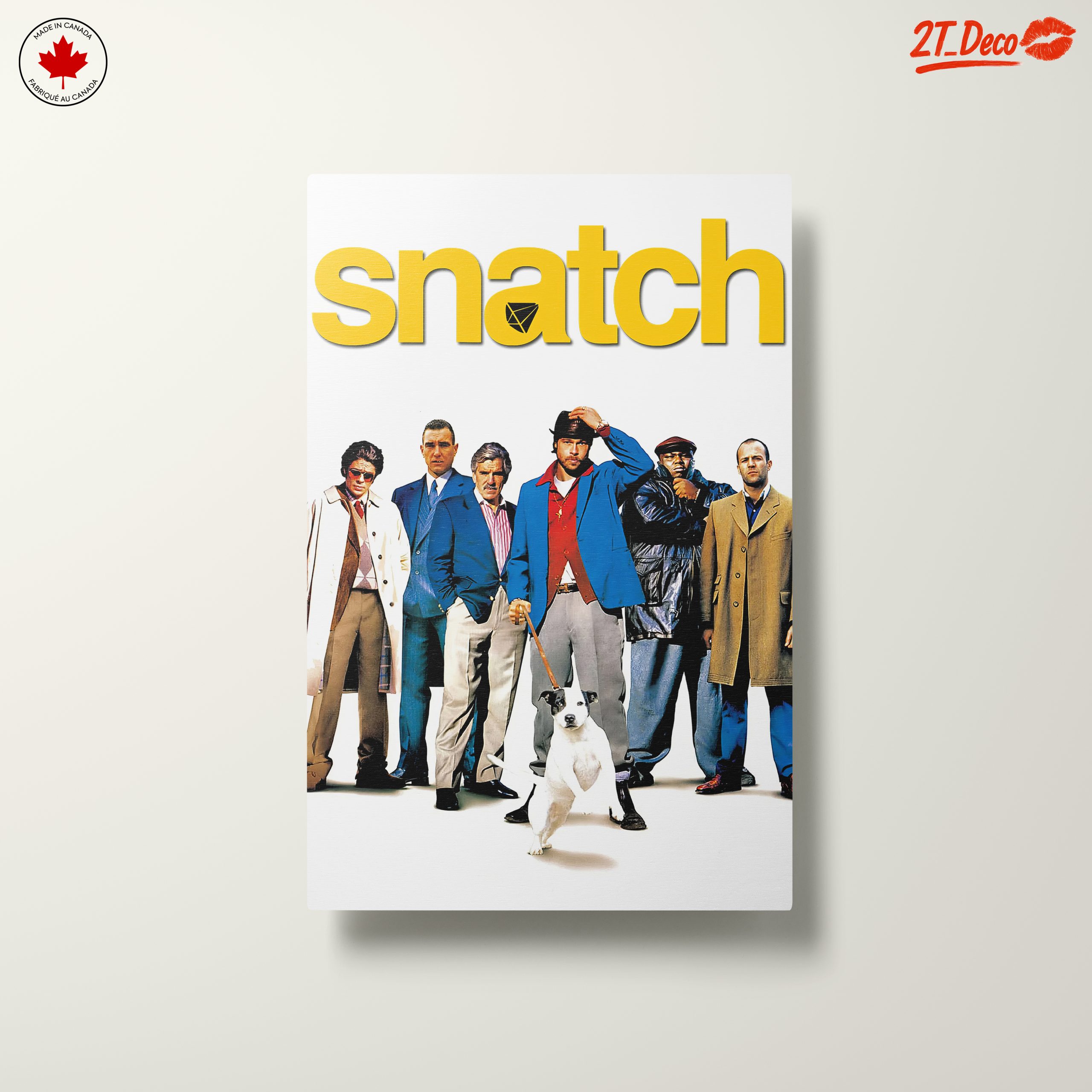 Stylized Movie Artwork Featuring Snatch - Image 10