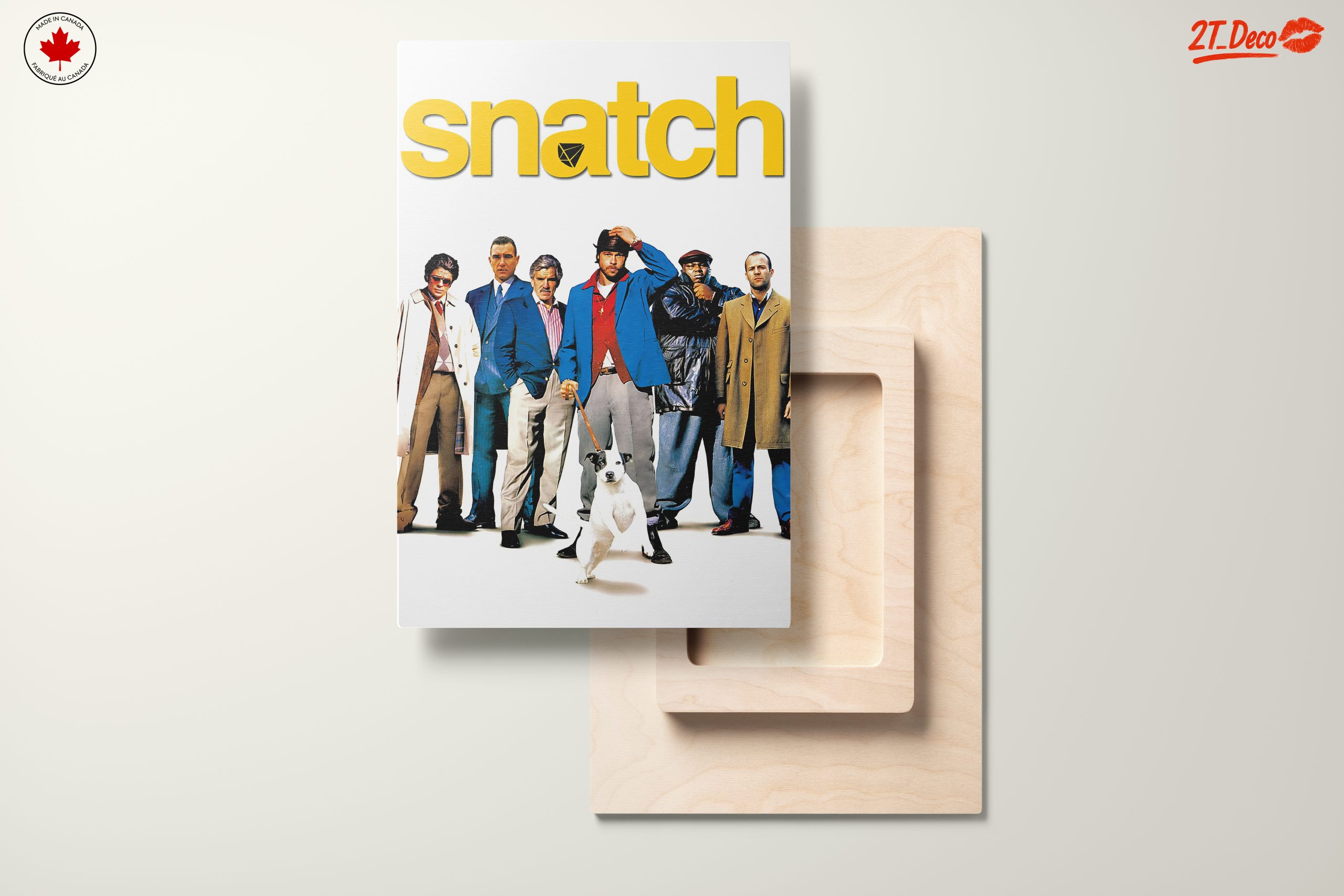 Stylized Movie Artwork Featuring Snatch - Image 11